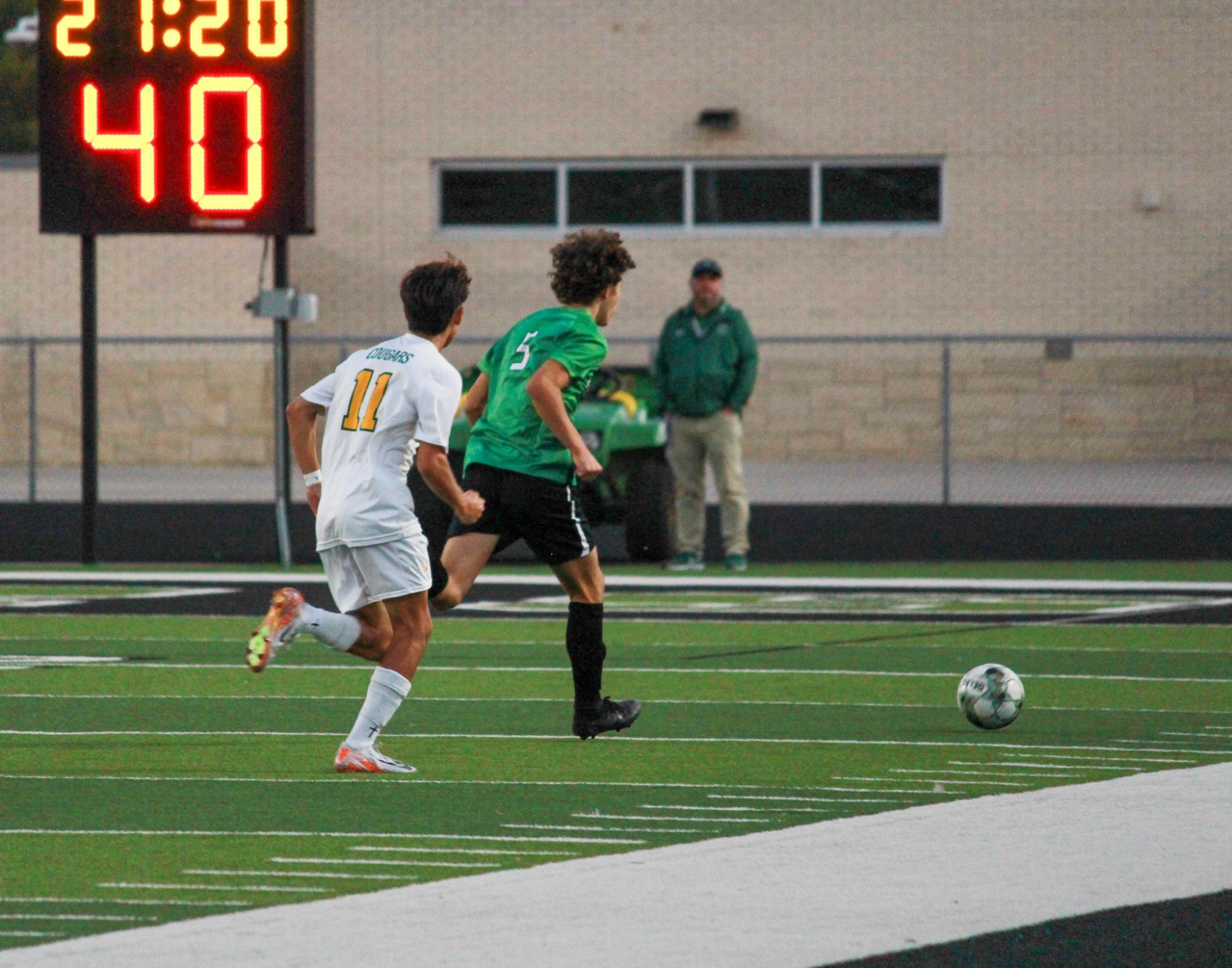 Boys varsity soccer vs. Salina South (Photos by Delainey Stephenson)