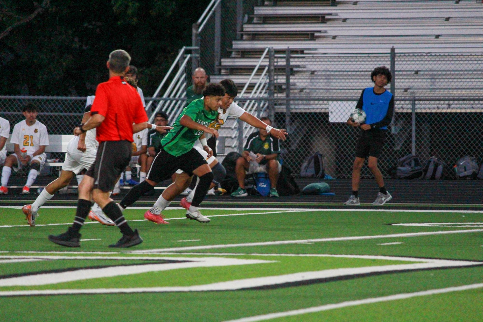 Boys varsity soccer vs. Salina South (Photos by Delainey Stephenson)