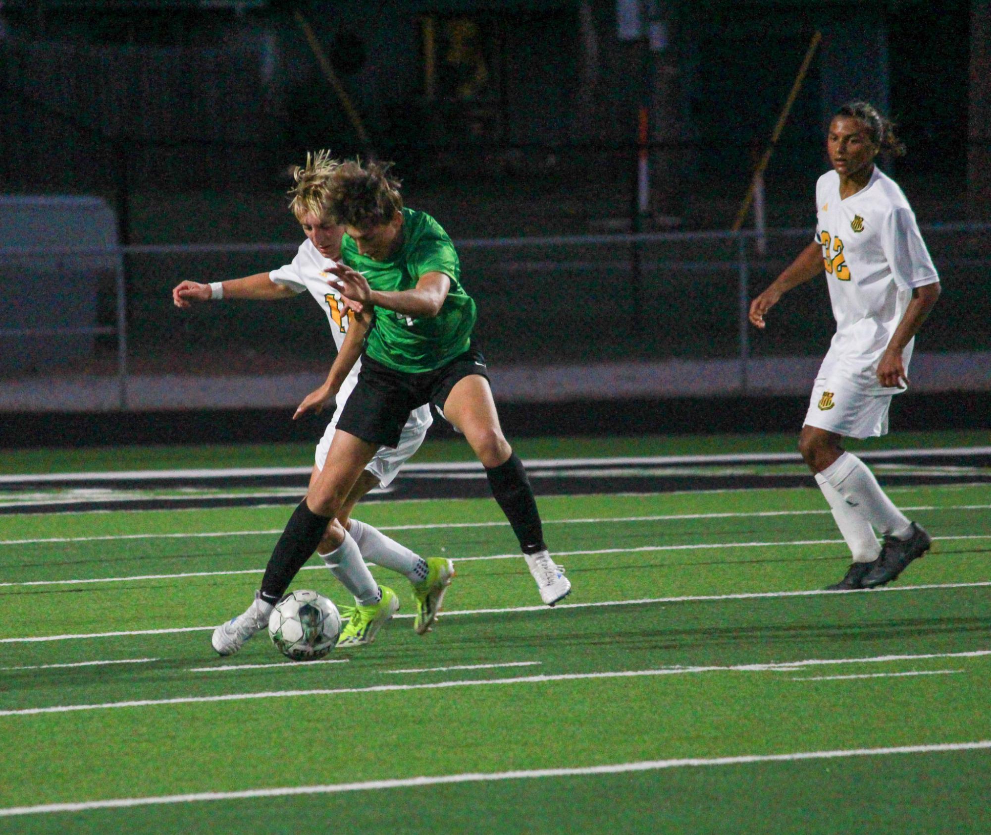 Boys varsity soccer vs. Salina South (Photos by Delainey Stephenson)