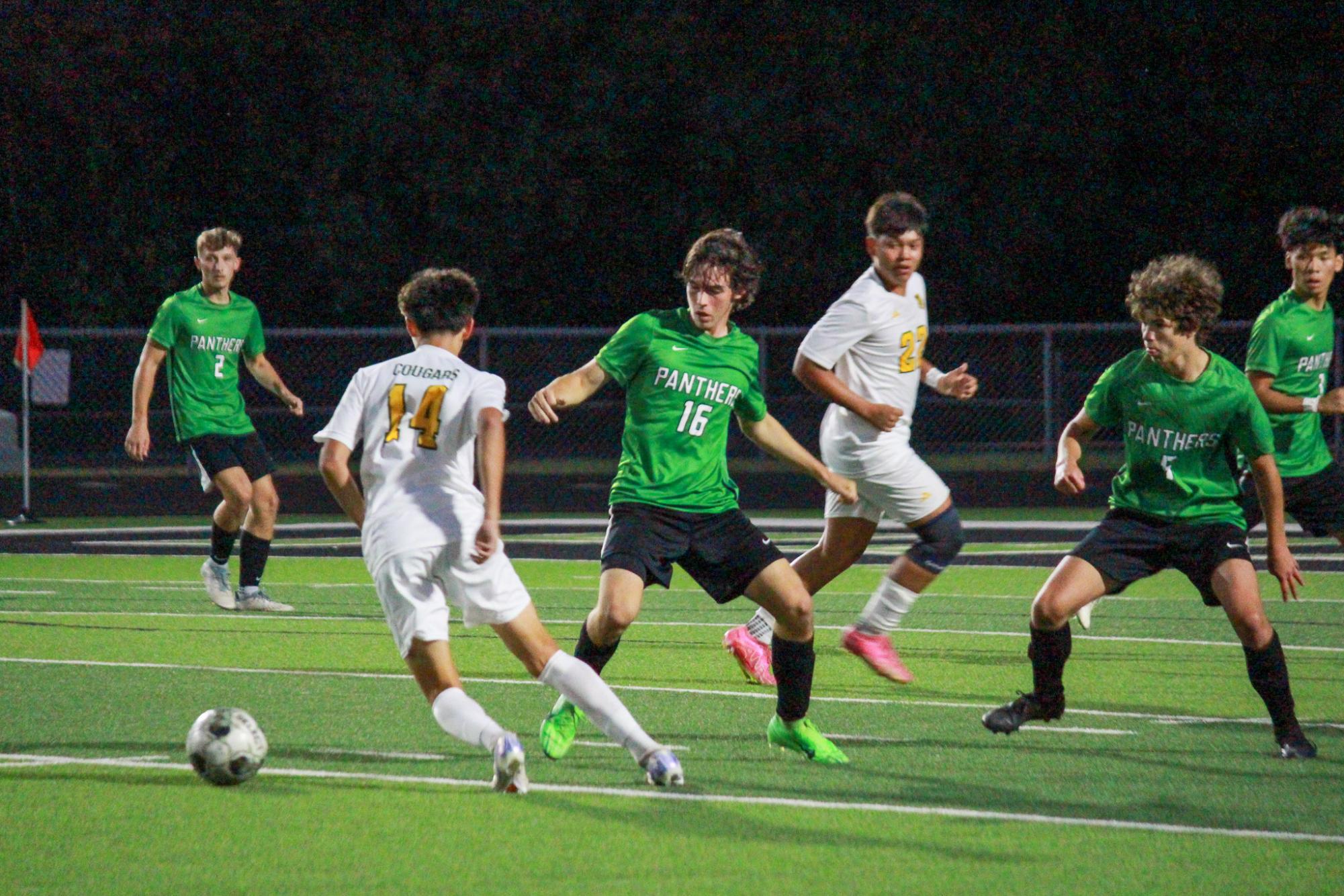 Boys varsity soccer vs. Salina South (Photos by Delainey Stephenson)