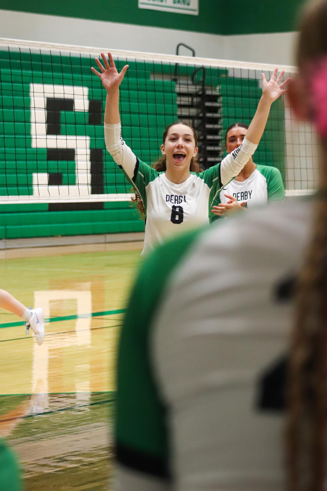 Varsity Volleyball vs. Hutchinson (Photos by Kaelyn Kissack)