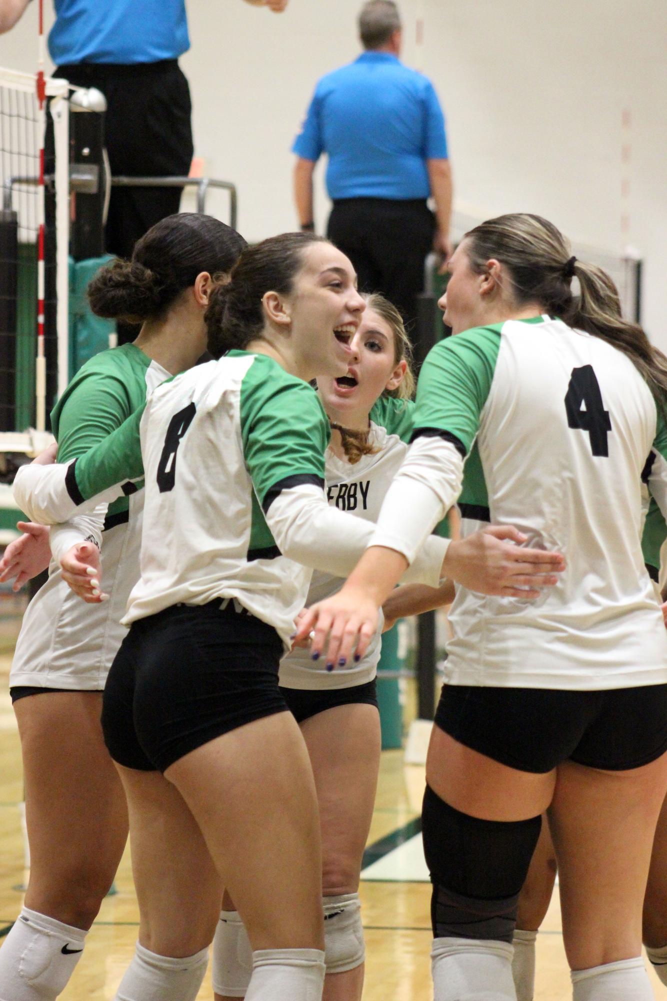 Volleyball vs. Andover Central (Photos by Bree Stuhlsatz)