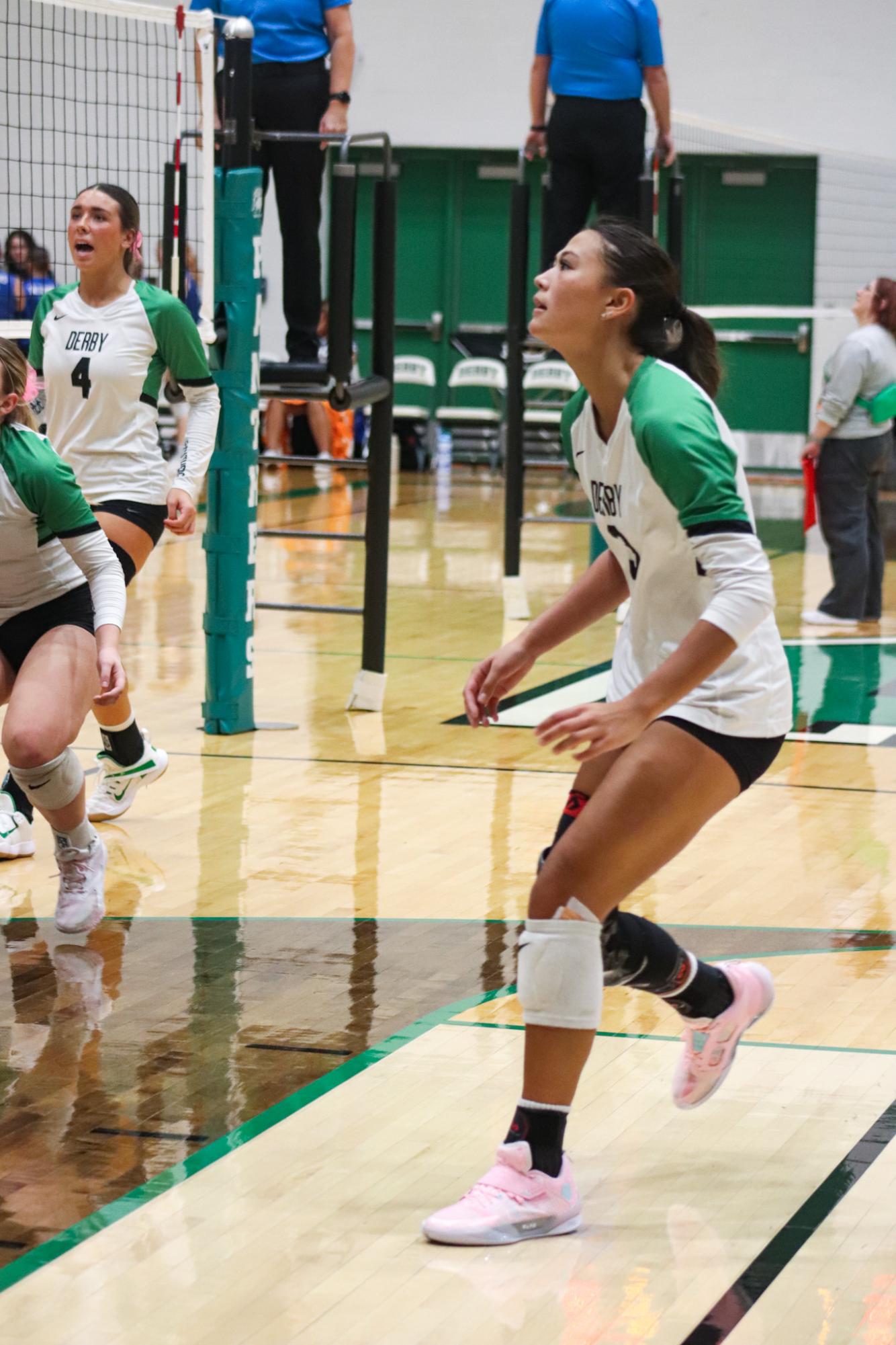 Varsity Volleyball vs. Hutchinson (Photos by Kaelyn Kissack)