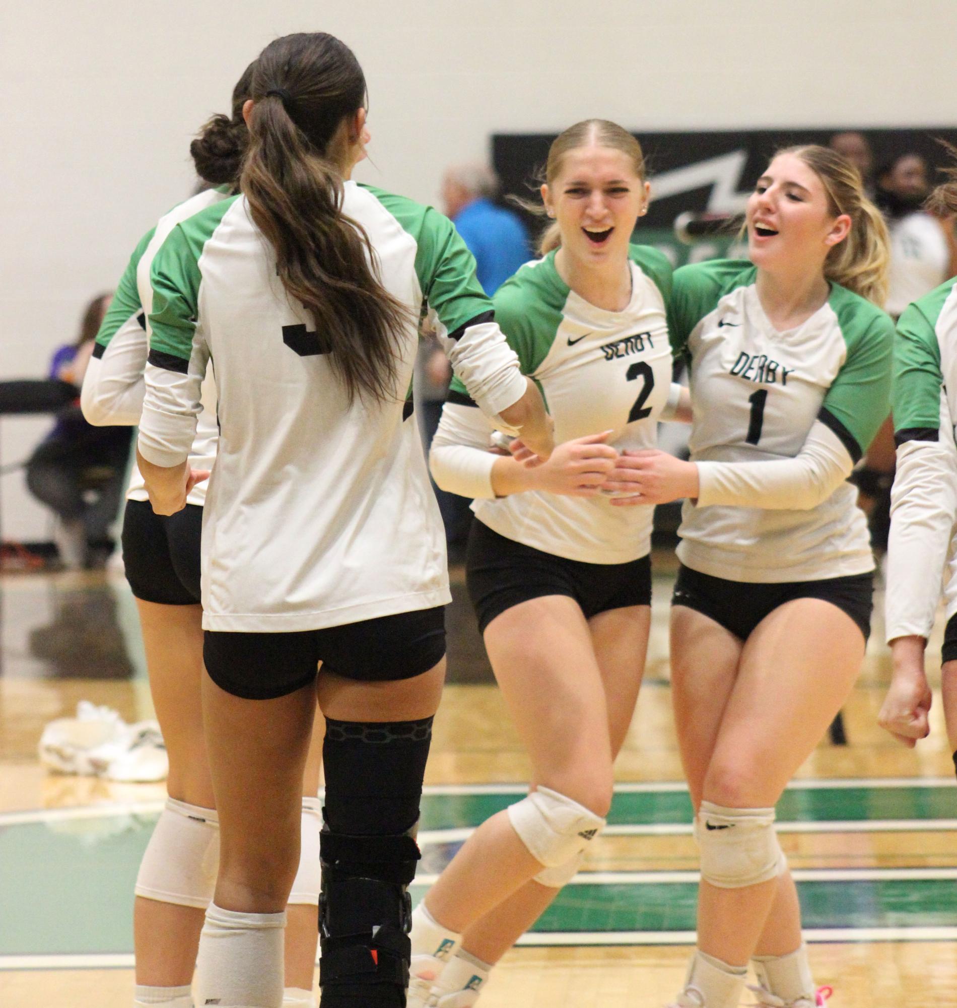 Volleyball vs. Andover Central (Photos by Bree Stuhlsatz)