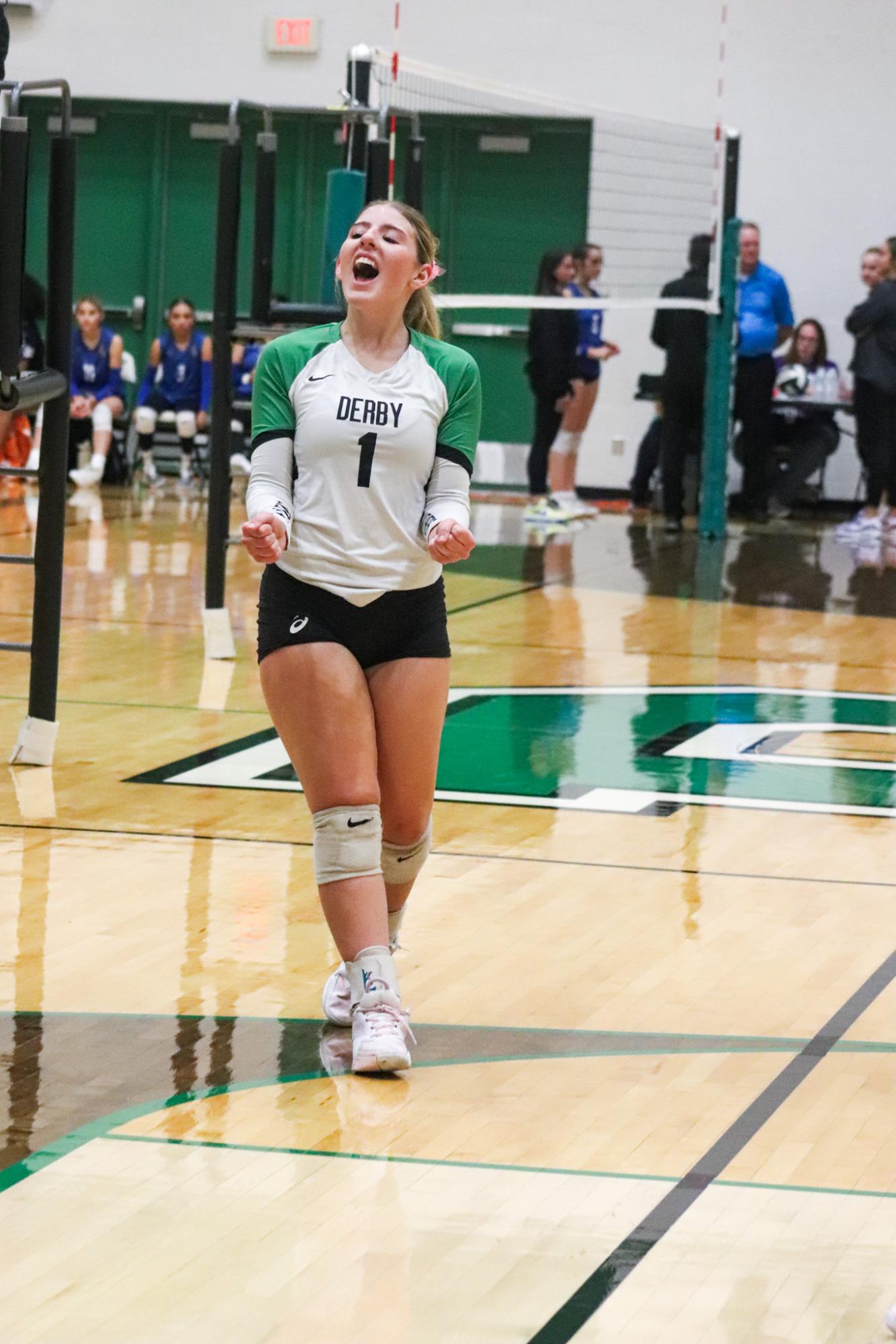 Varsity Volleyball vs. Hutchinson (Photos by Kaelyn Kissack)