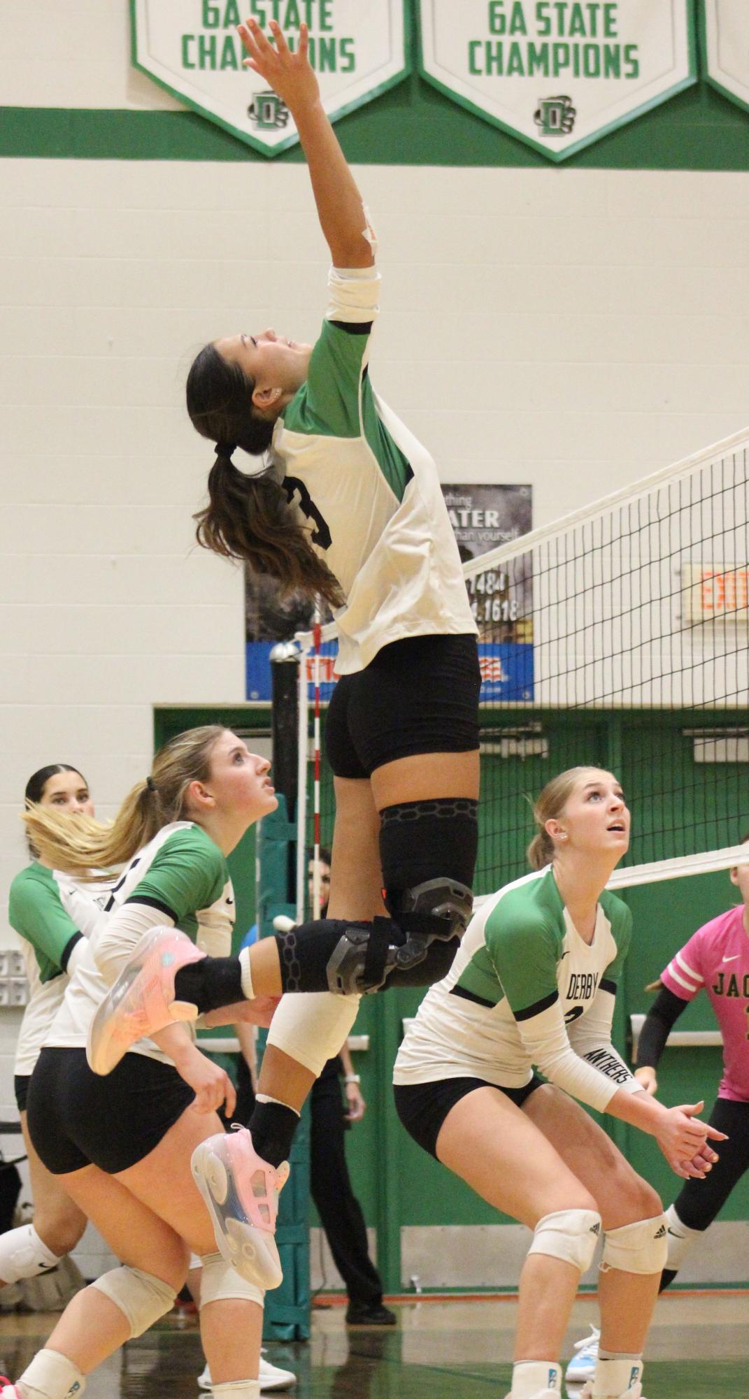 Volleyball vs. Andover Central (Photos by Bree Stuhlsatz)