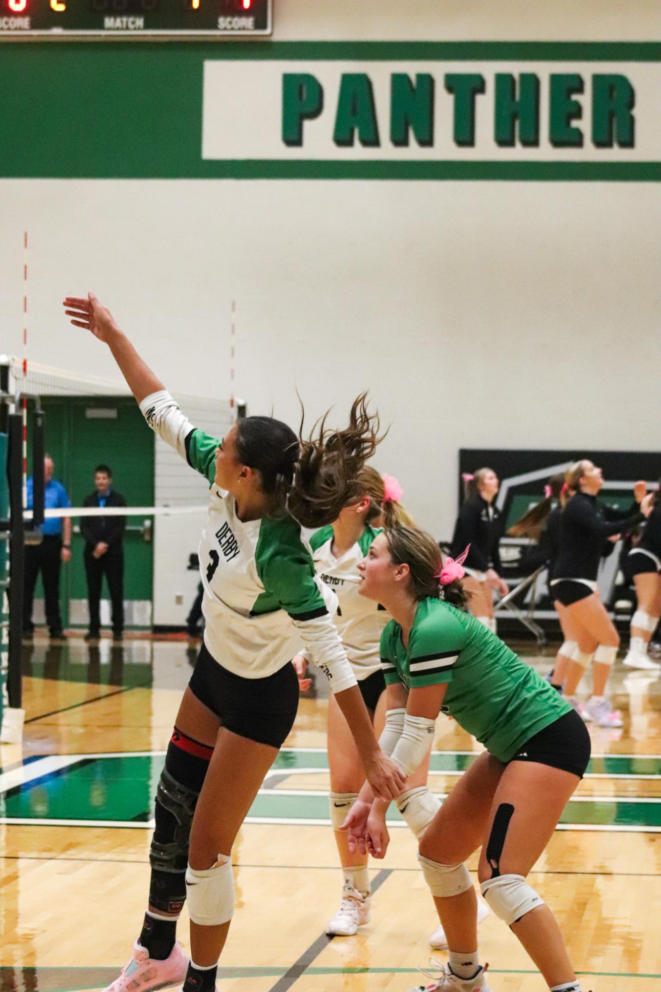 Varsity Volleyball vs. Hutchinson (Photos by Kaelyn Kissack)