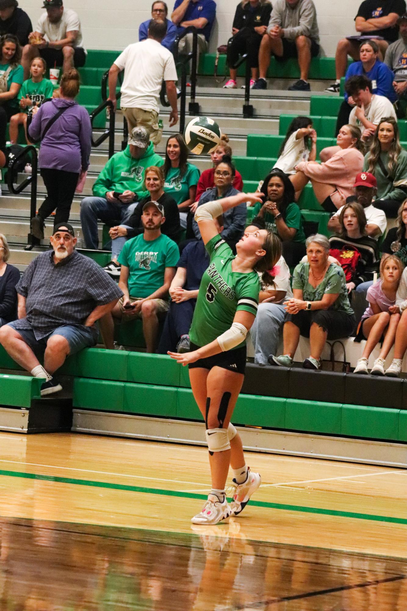 Varsity Volleyball vs. Hutchinson (Photos by Kaelyn Kissack)