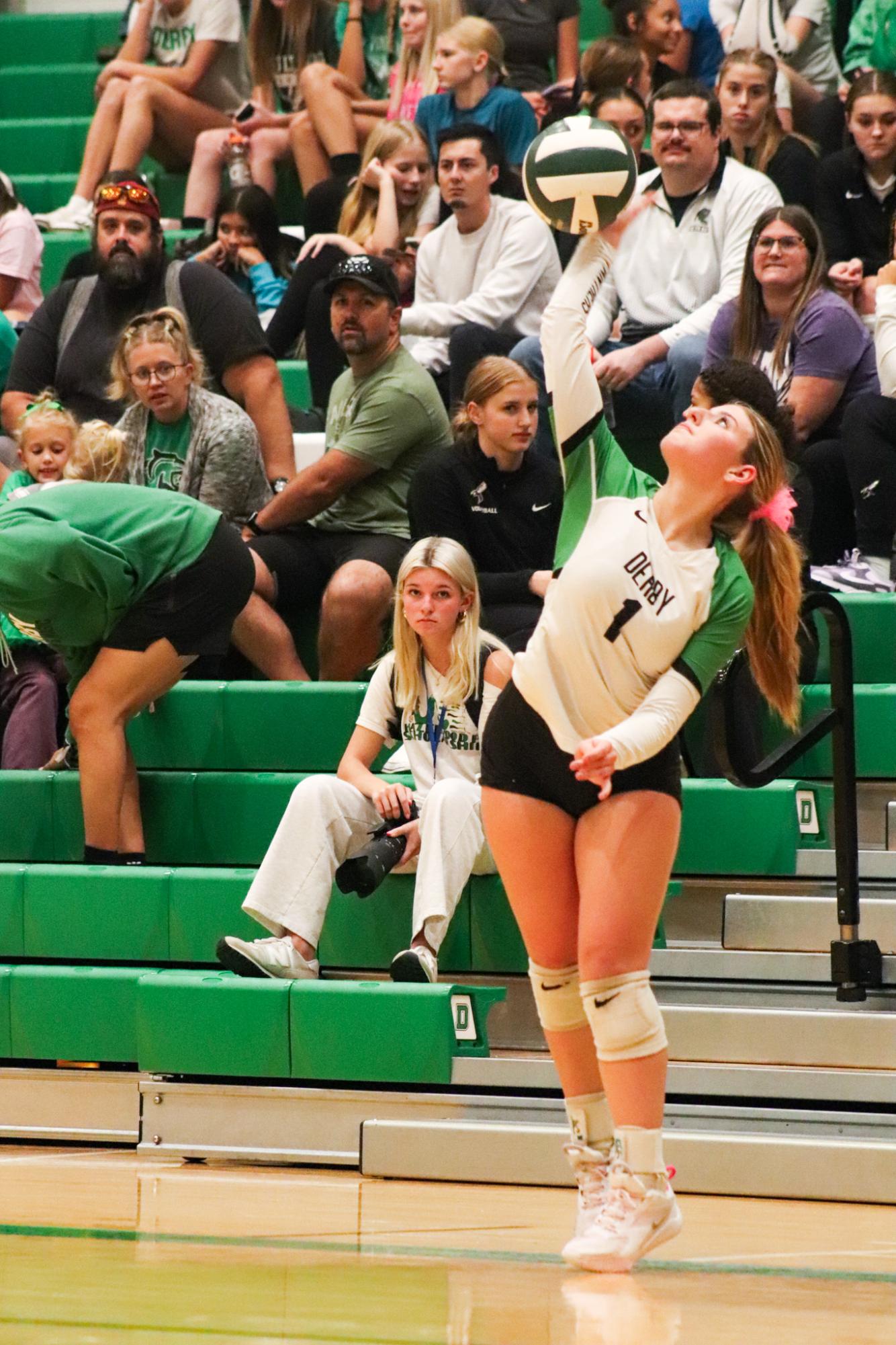 Varsity Volleyball vs. Hutchinson (Photos by Kaelyn Kissack)