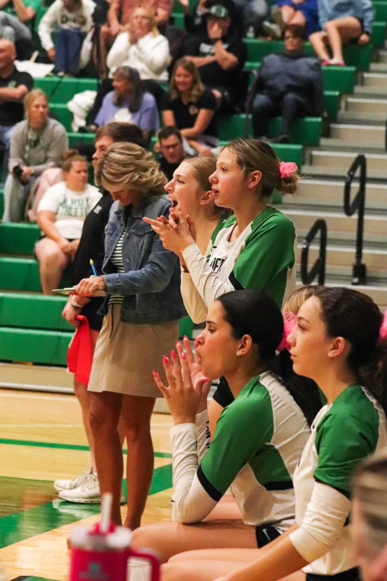 Varsity Volleyball vs. Hutchinson (Photos by Kaelyn Kissack)