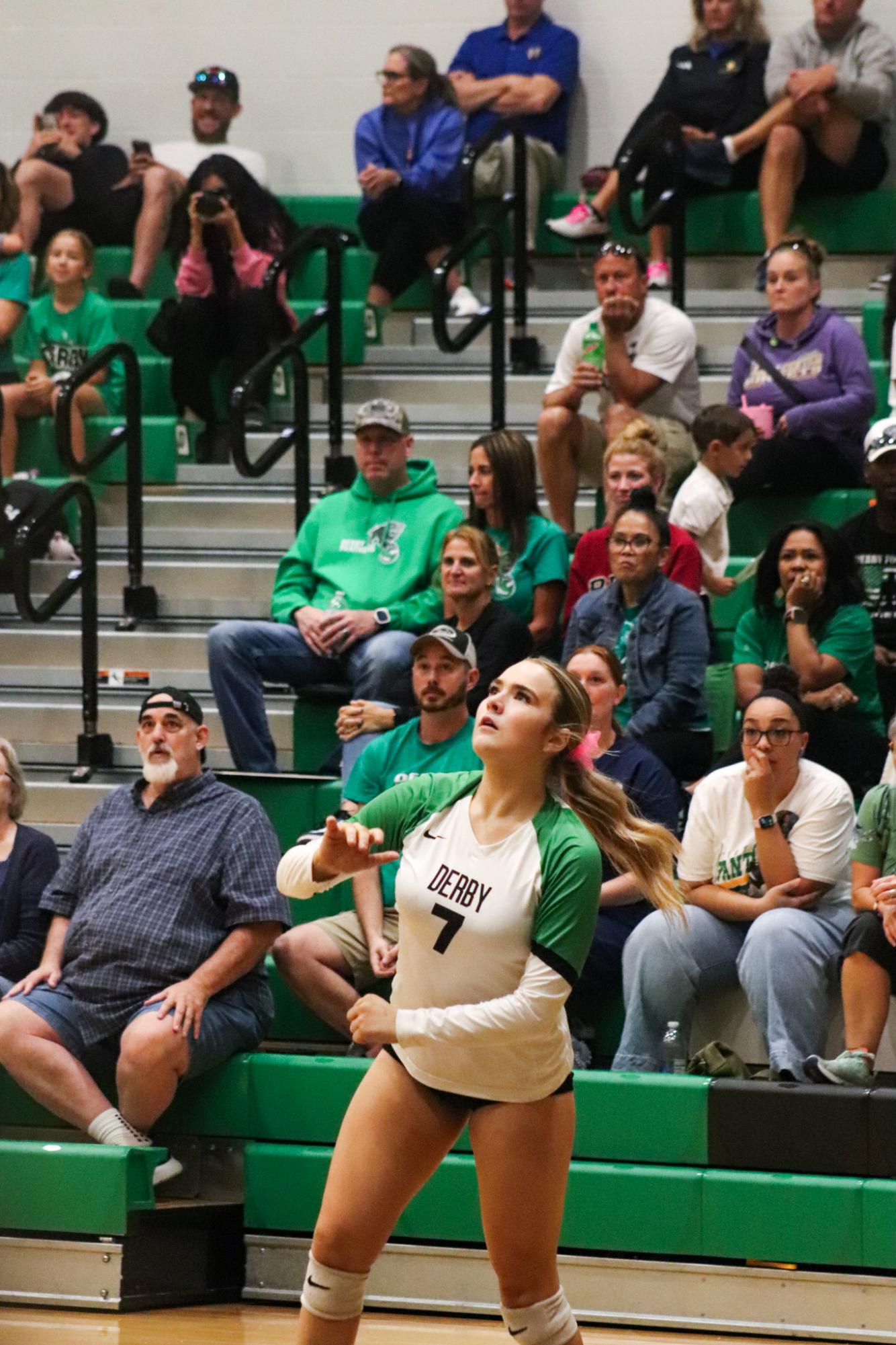 Varsity Volleyball vs. Hutchinson (Photos by Kaelyn Kissack)