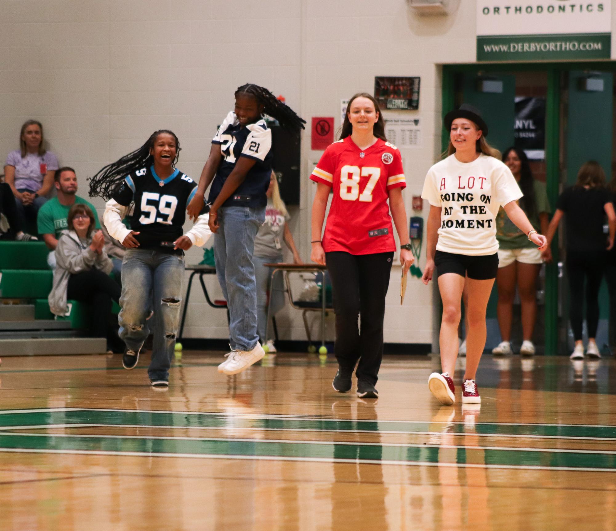 Homecoming Pep Assembly (Photos by Betsy Ordinan)