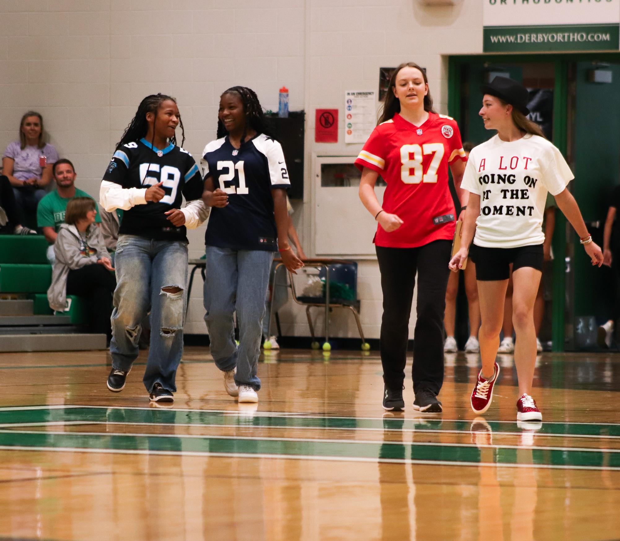 Homecoming Pep Assembly (Photos by Betsy Ordinan)