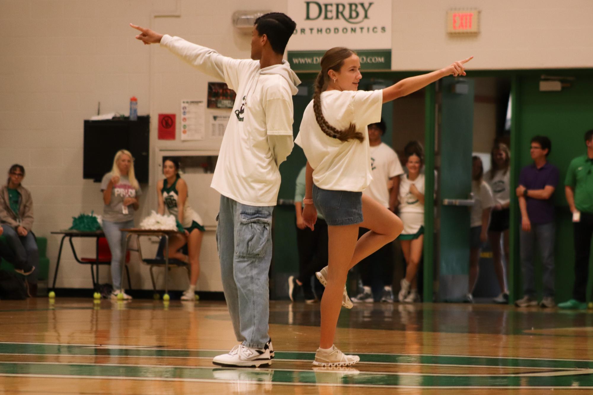 Homecoming Pep Assembly (Photos by Betsy Ordinan)