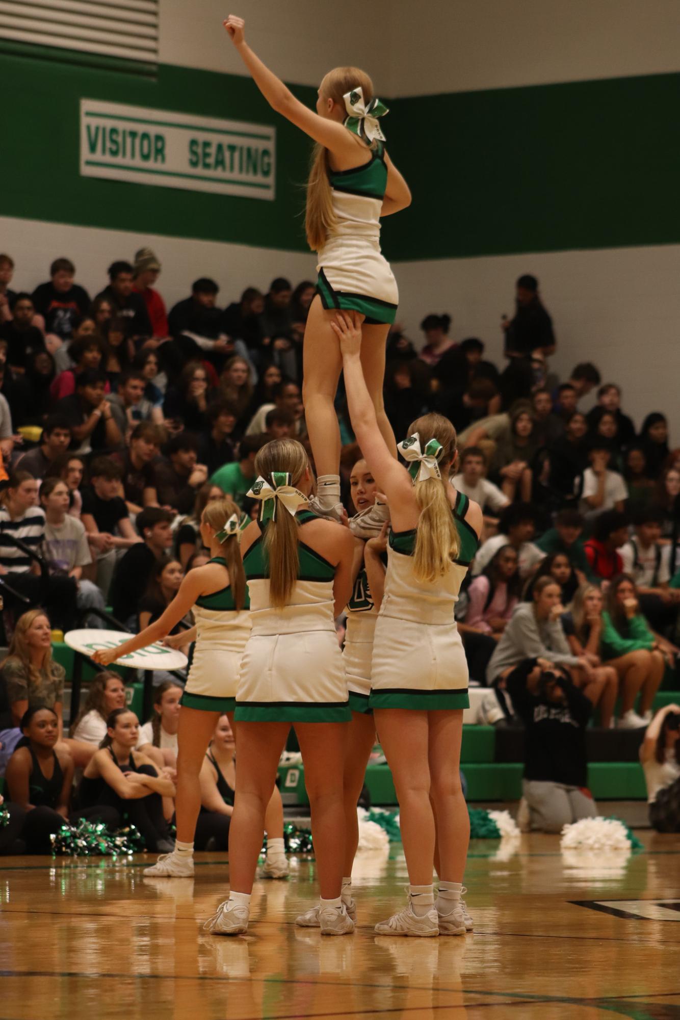 Homecoming Pep Assembly (Photos by Betsy Ordinan)