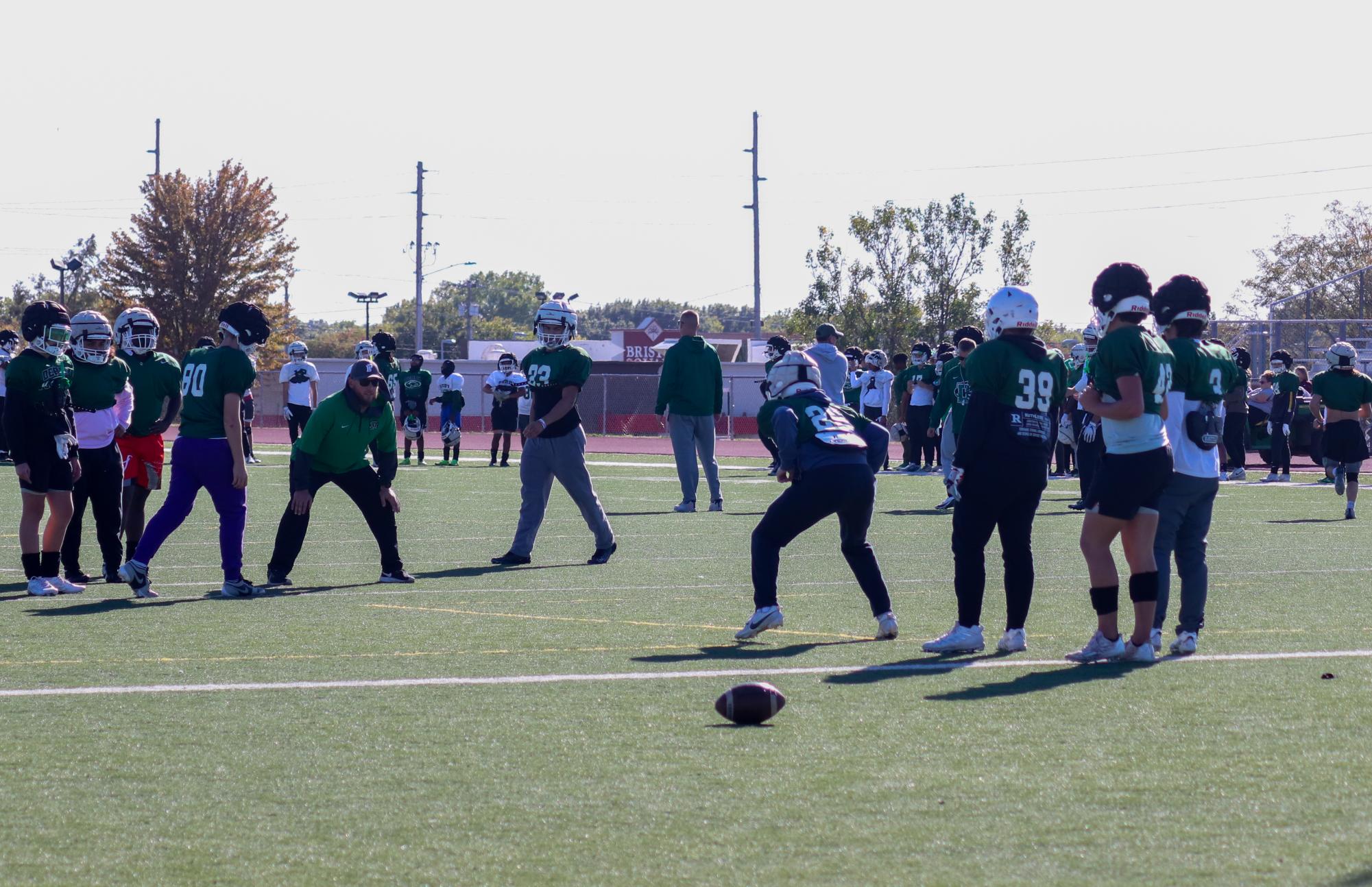 Football Practice (Photos by Kena Carter)