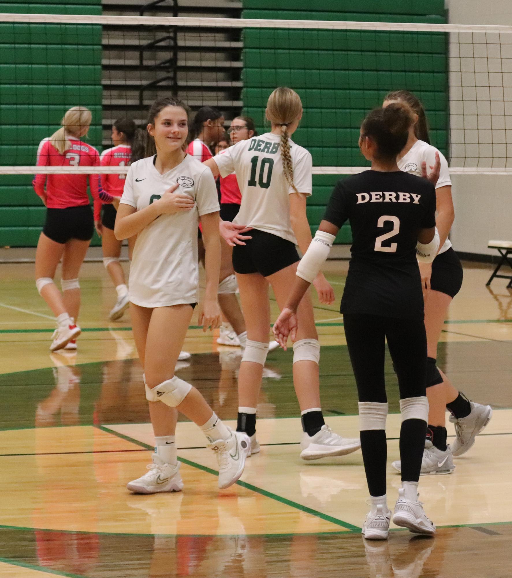 JV volleyball vs. Arc City (Photos by Kallie Picou)