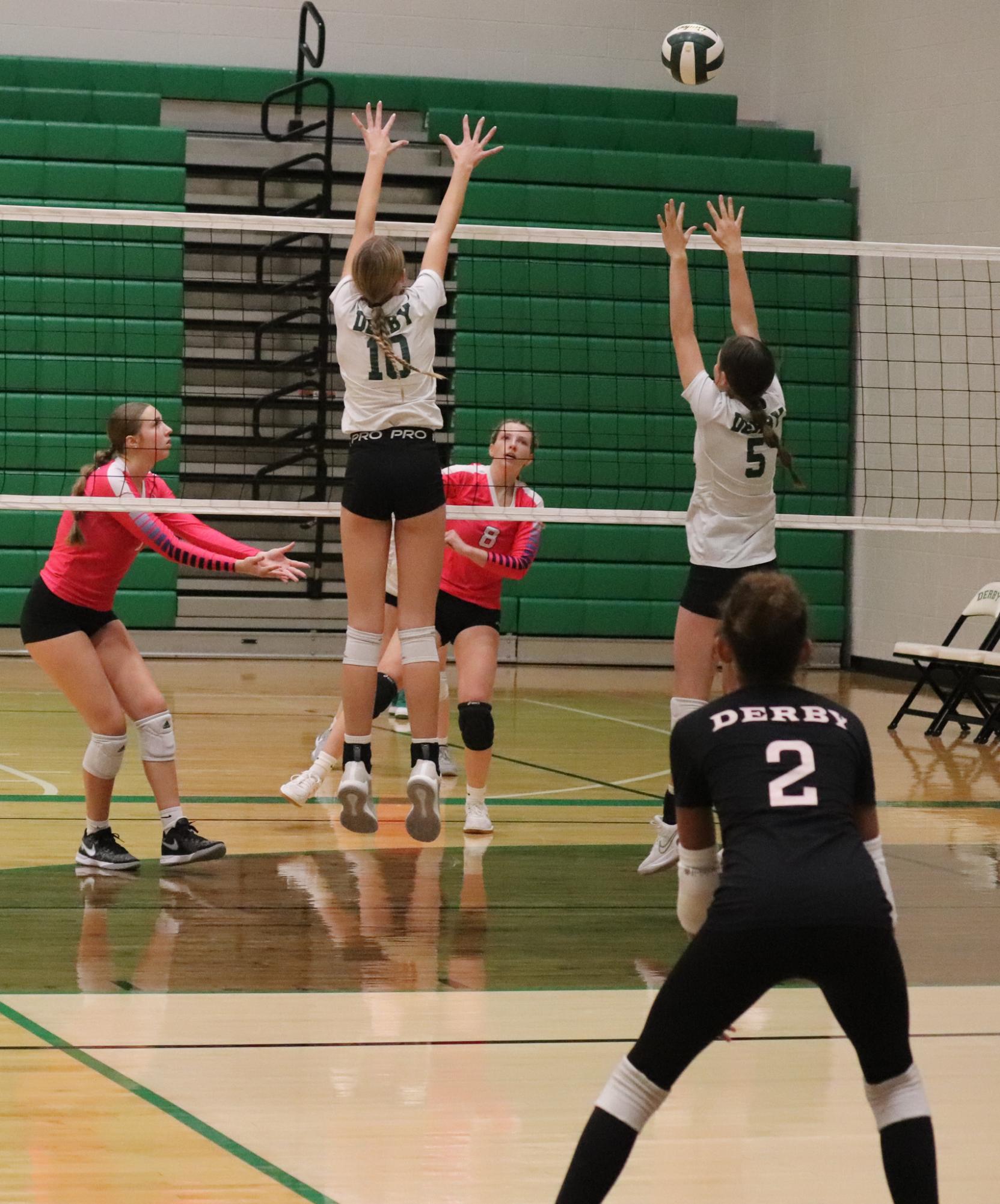 JV volleyball vs. Arc City (Photos by Kallie Picou)