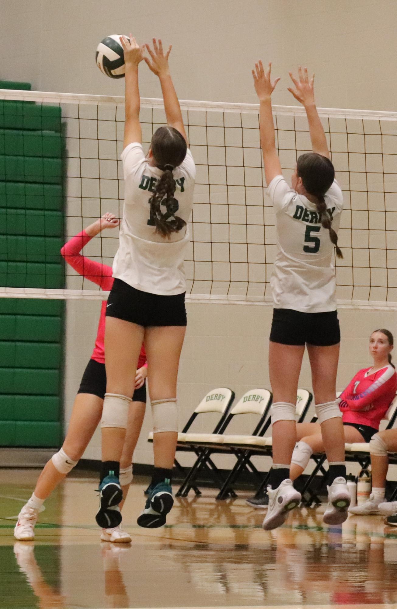 JV volleyball vs. Arc City (Photos by Kallie Picou)