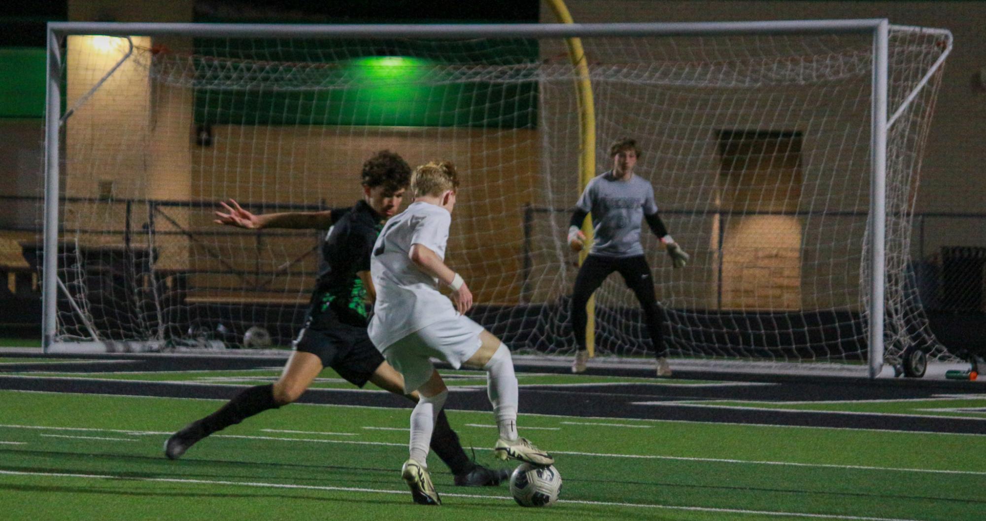 Varsity Boys soccer season ends vs. Lawrence Free State losing 2-0 (Photos by Delainey Stephenson)