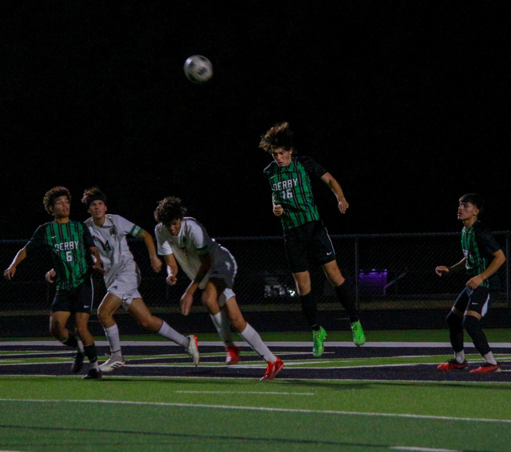 Varsity Boys soccer season ends vs. Lawrence Free State losing 2-0 (Photos by Delainey Stephenson)