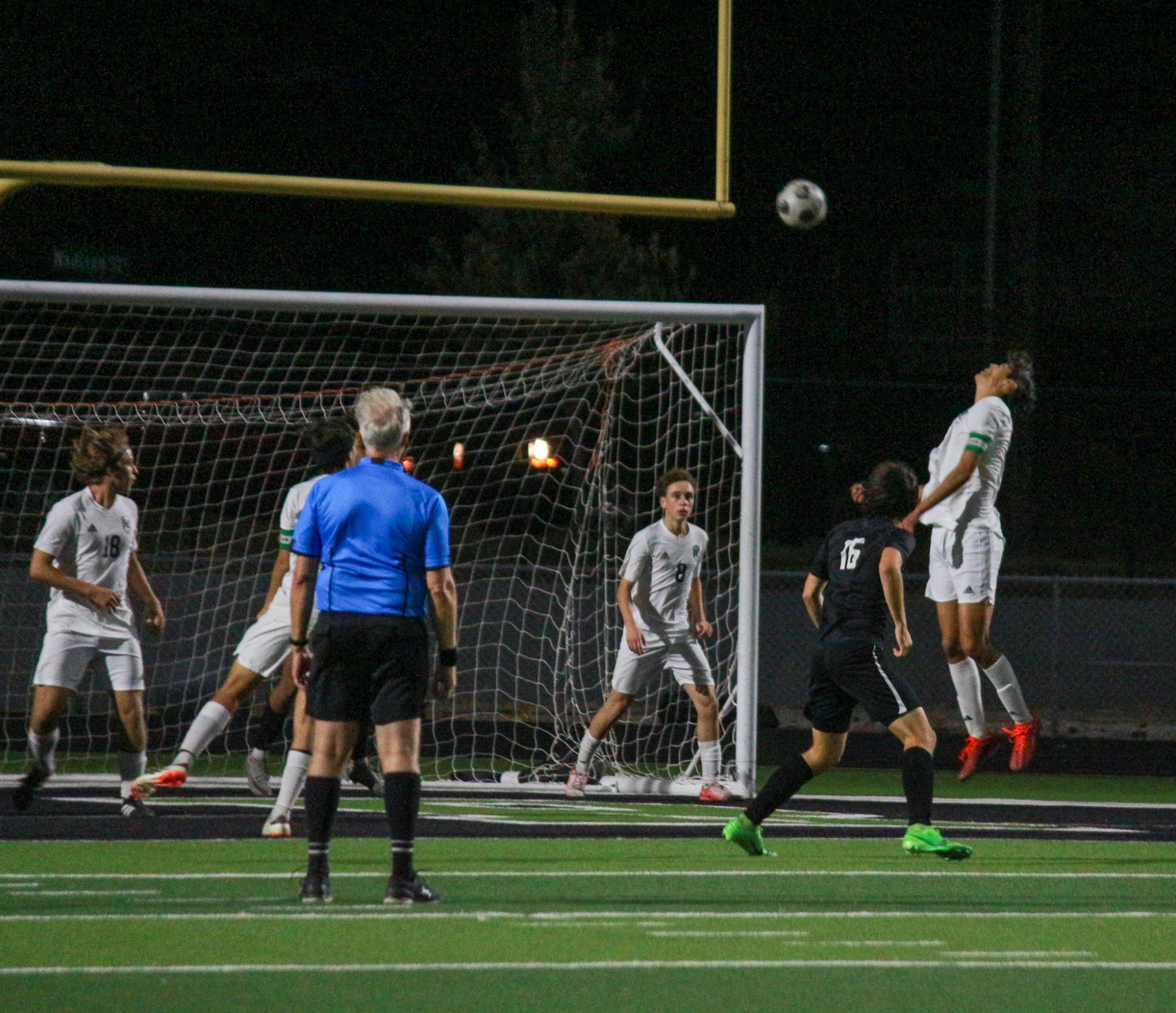 Varsity Boys soccer season ends vs. Lawrence Free State losing 2-0 (Photos by Delainey Stephenson)