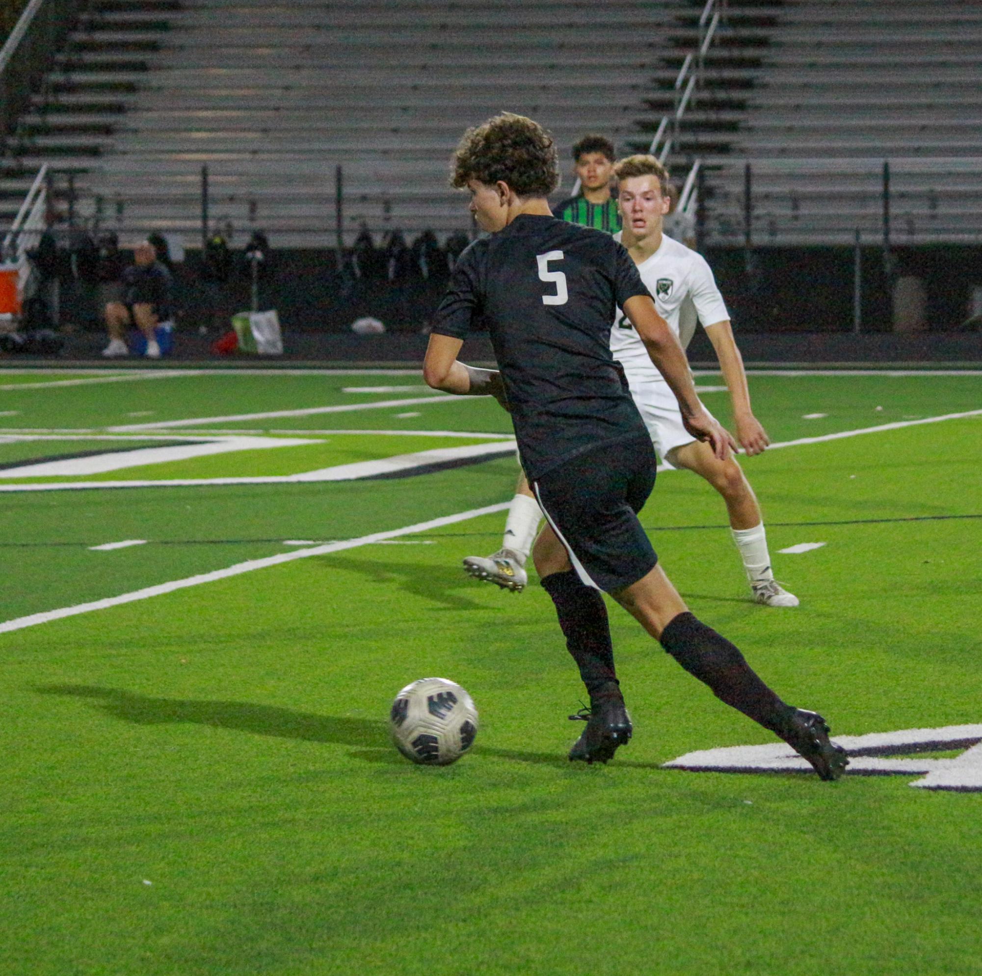 Varsity Boys soccer season ends vs. Lawrence Free State losing 2-0 (Photos by Delainey Stephenson)