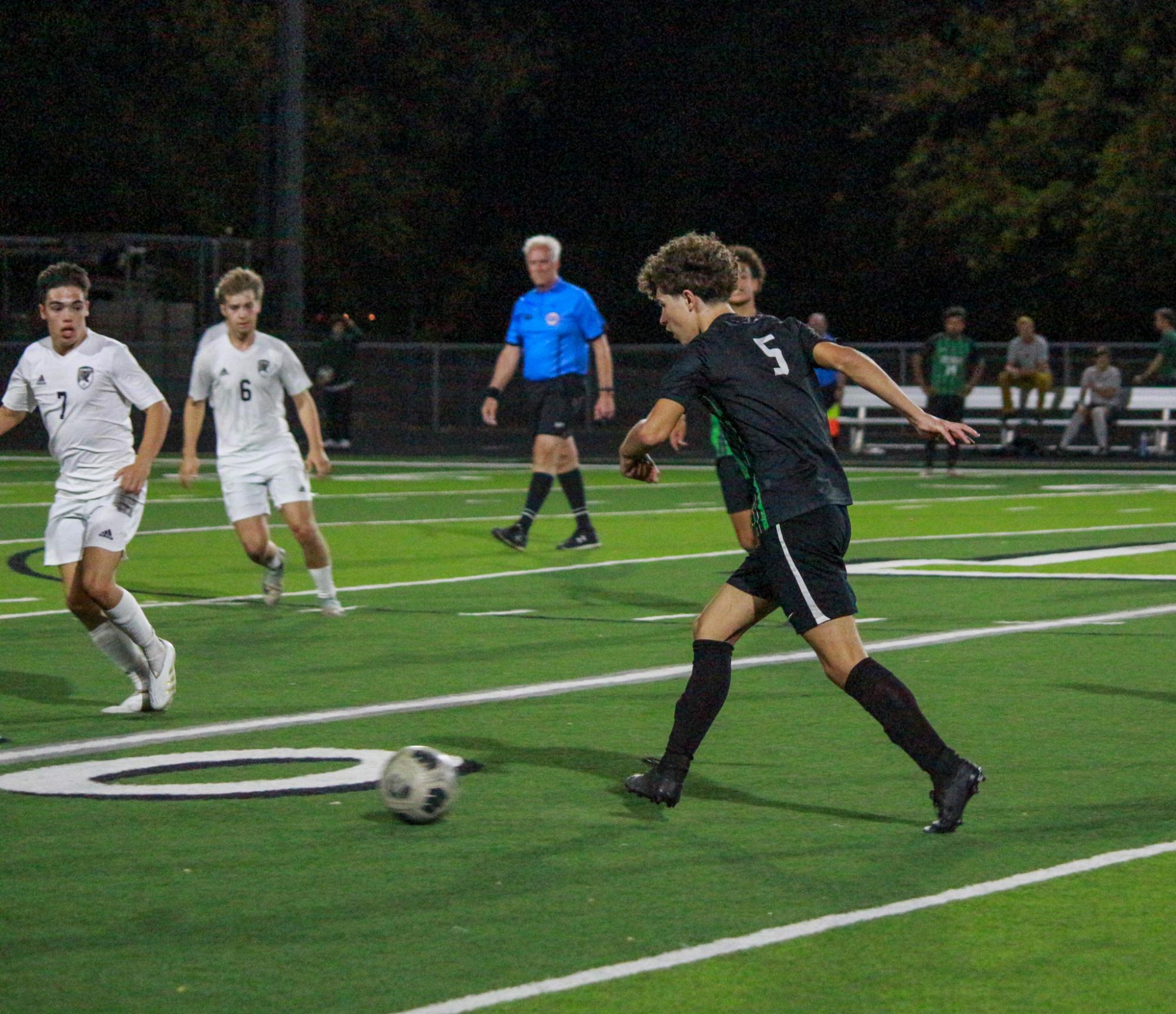 Varsity Boys soccer season ends vs. Lawrence Free State losing 2-0 (Photos by Delainey Stephenson)