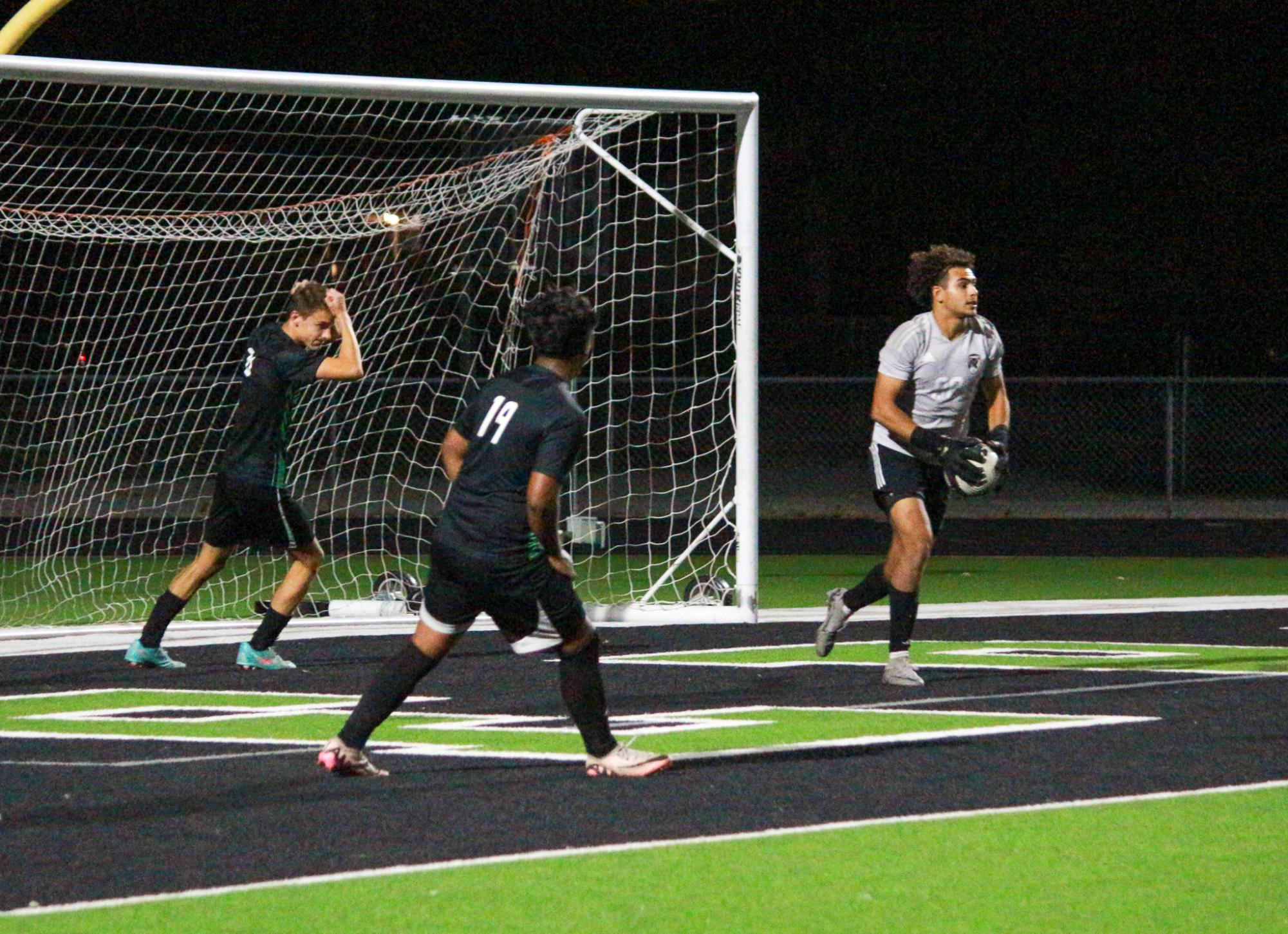 Varsity Boys soccer season ends vs. Lawrence Free State losing 2-0 (Photos by Delainey Stephenson)