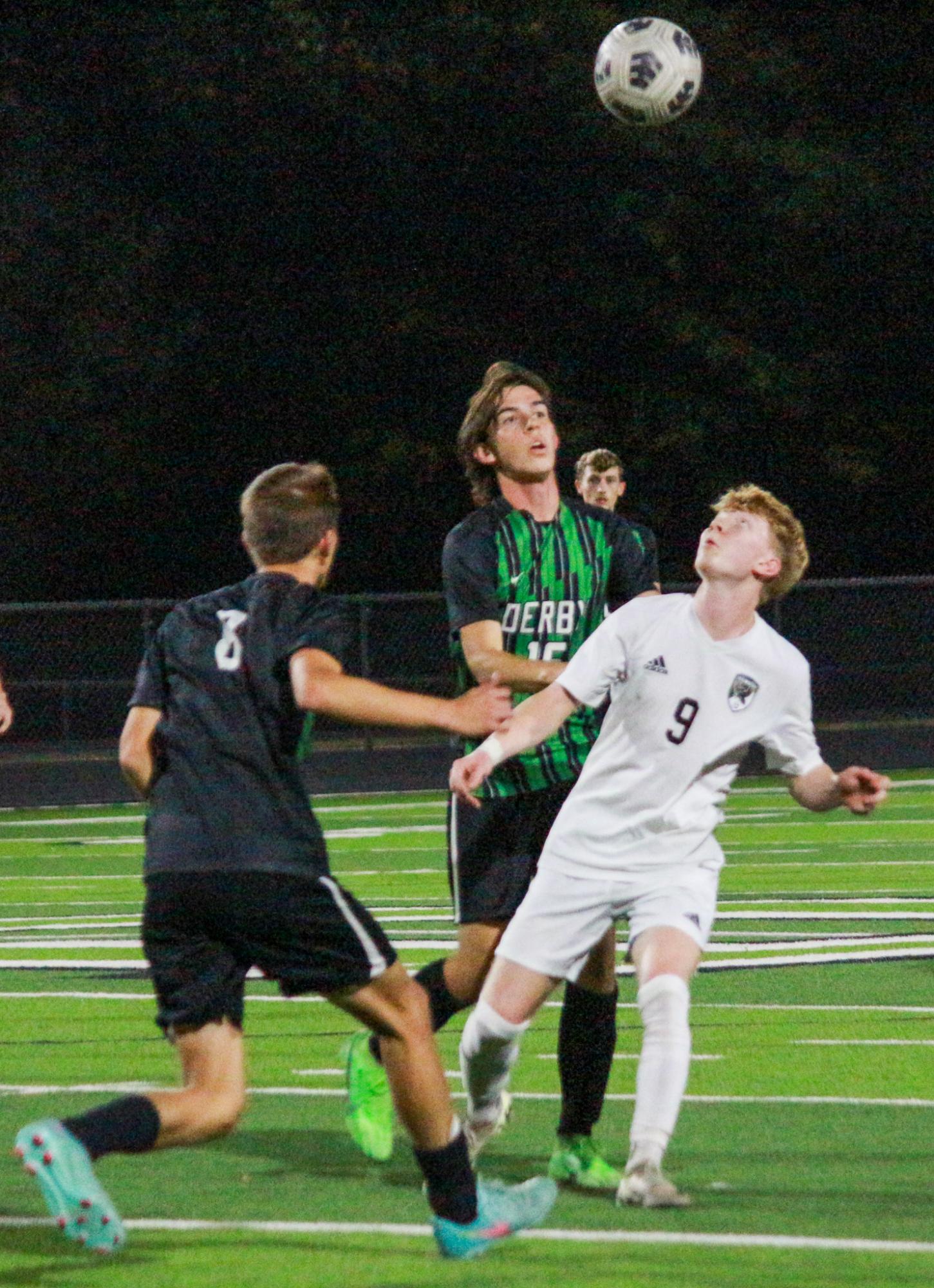 Varsity Boys soccer season ends vs. Lawrence Free State losing 2-0 (Photos by Delainey Stephenson)