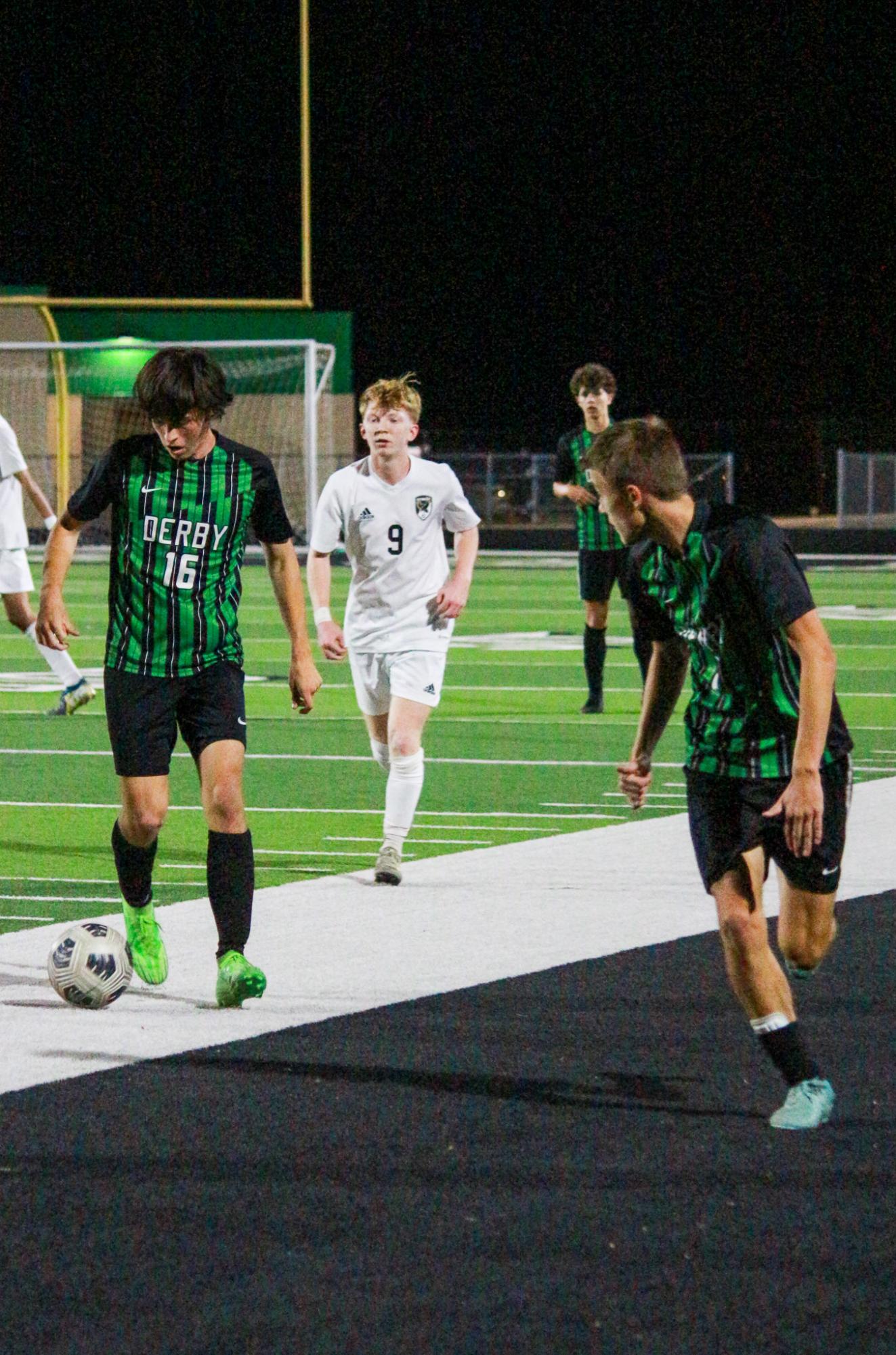 Varsity Boys soccer season ends vs. Lawrence Free State losing 2-0 (Photos by Delainey Stephenson)