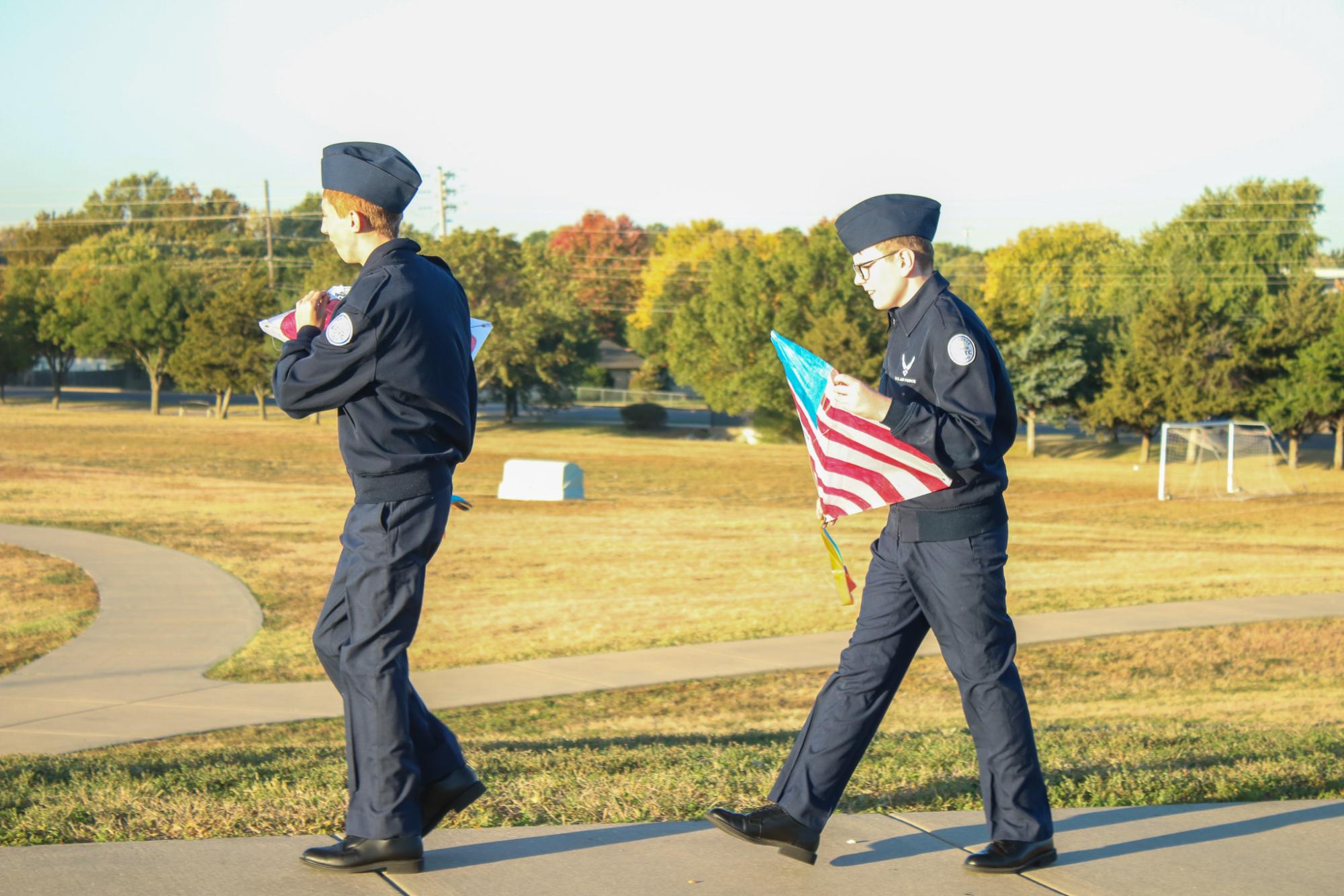 AFJROTC Kite Flying (Photos by Sophie Segelke)