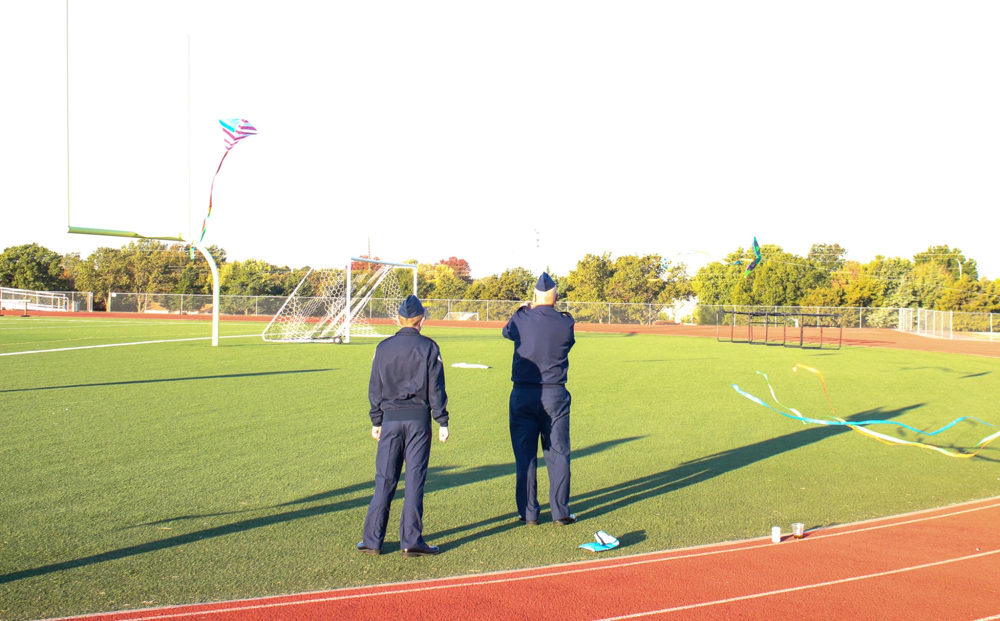 AFJROTC Kite Flying (Photos by Sophie Segelke)