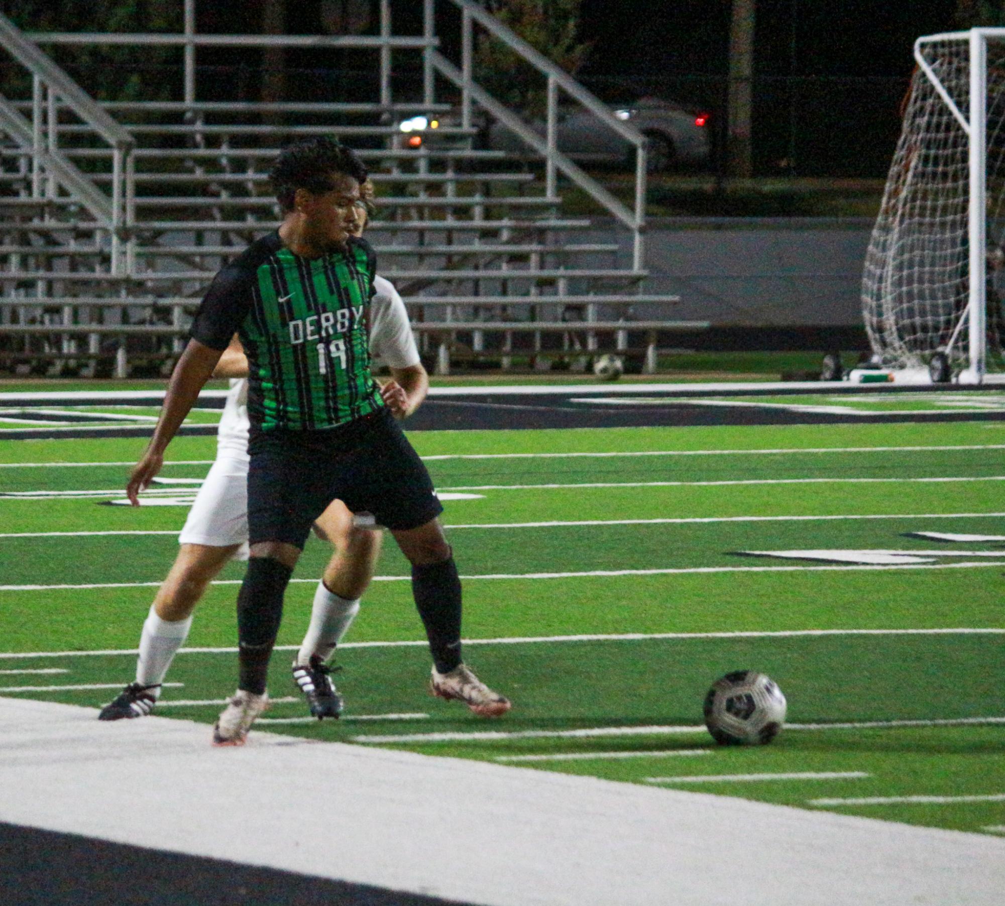 Varsity Boys soccer season ends vs. Lawrence Free State losing 2-0 (Photos by Delainey Stephenson)