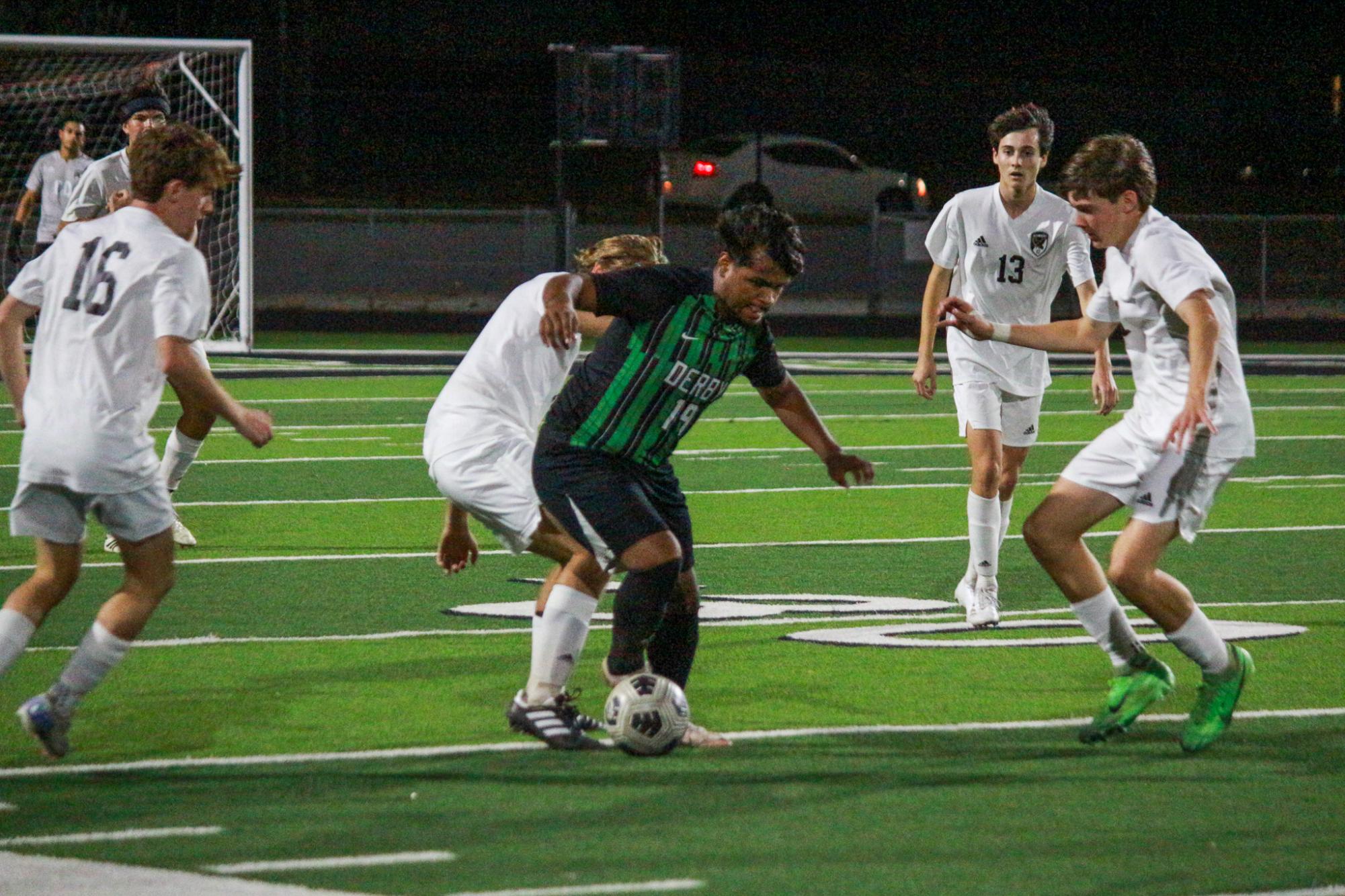 Varsity Boys soccer season ends vs. Lawrence Free State losing 2-0 (Photos by Delainey Stephenson)