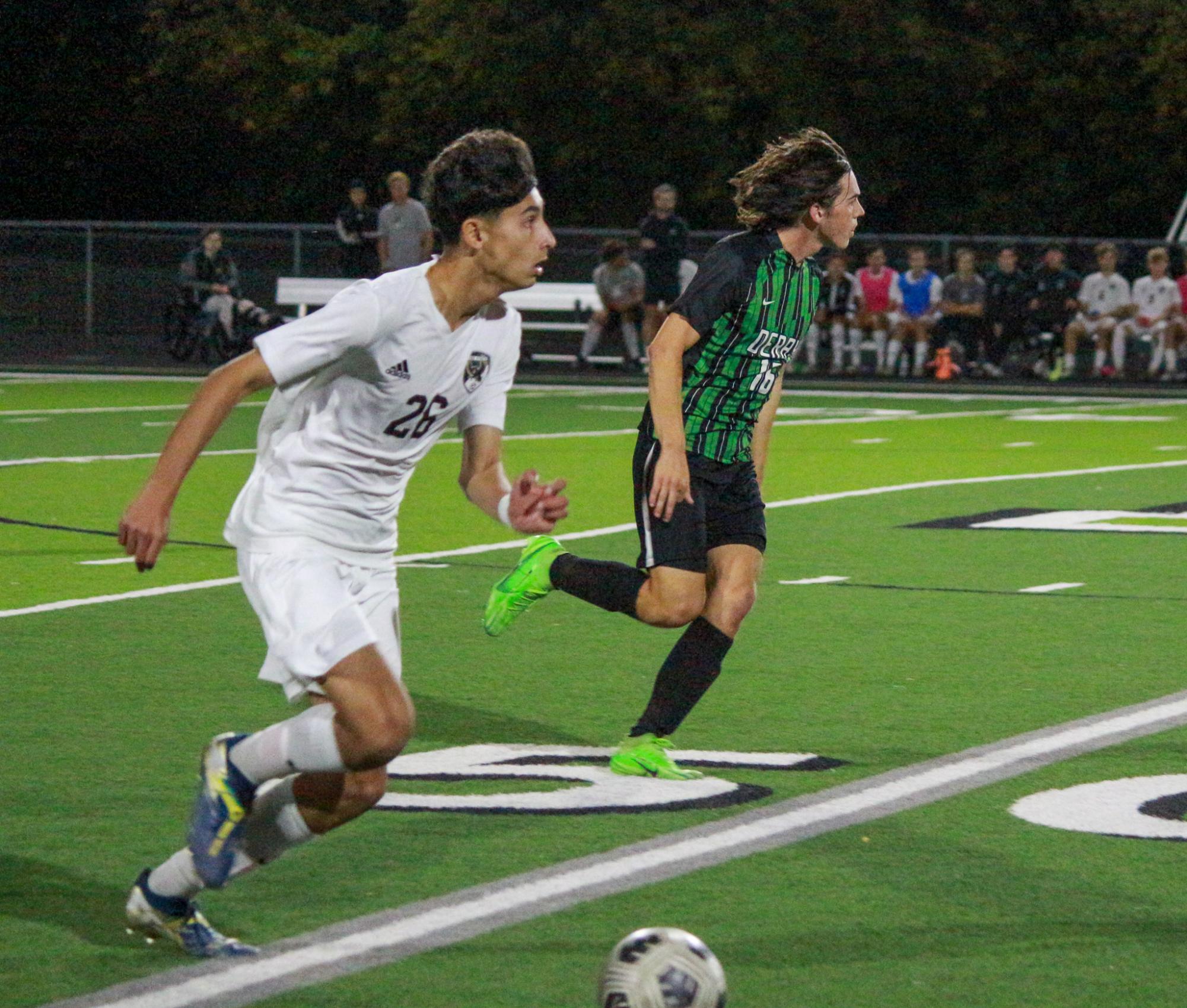 Varsity Boys soccer season ends vs. Lawrence Free State losing 2-0 (Photos by Delainey Stephenson)