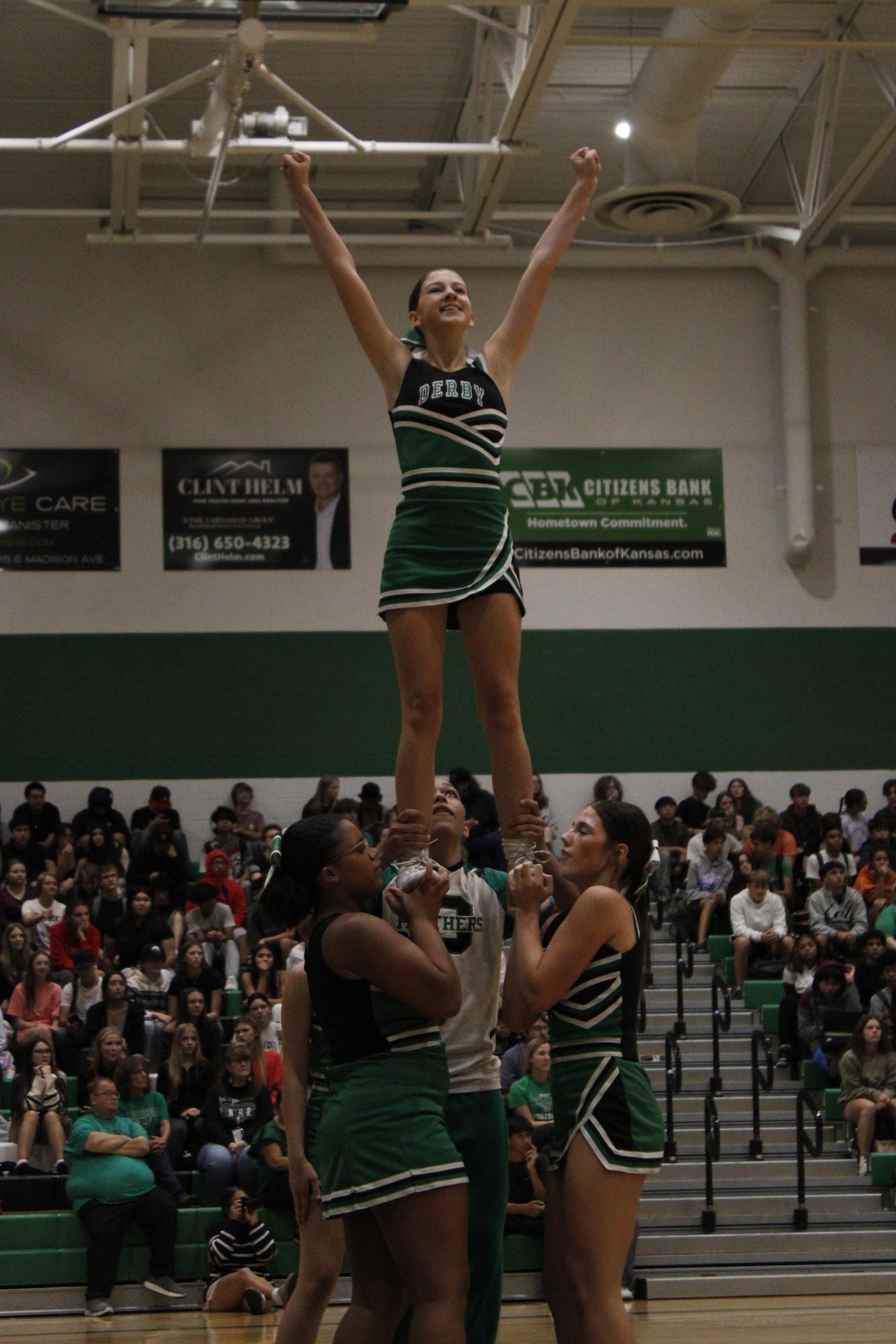 Homecoming pep assembly (Photos by Madison Quade)