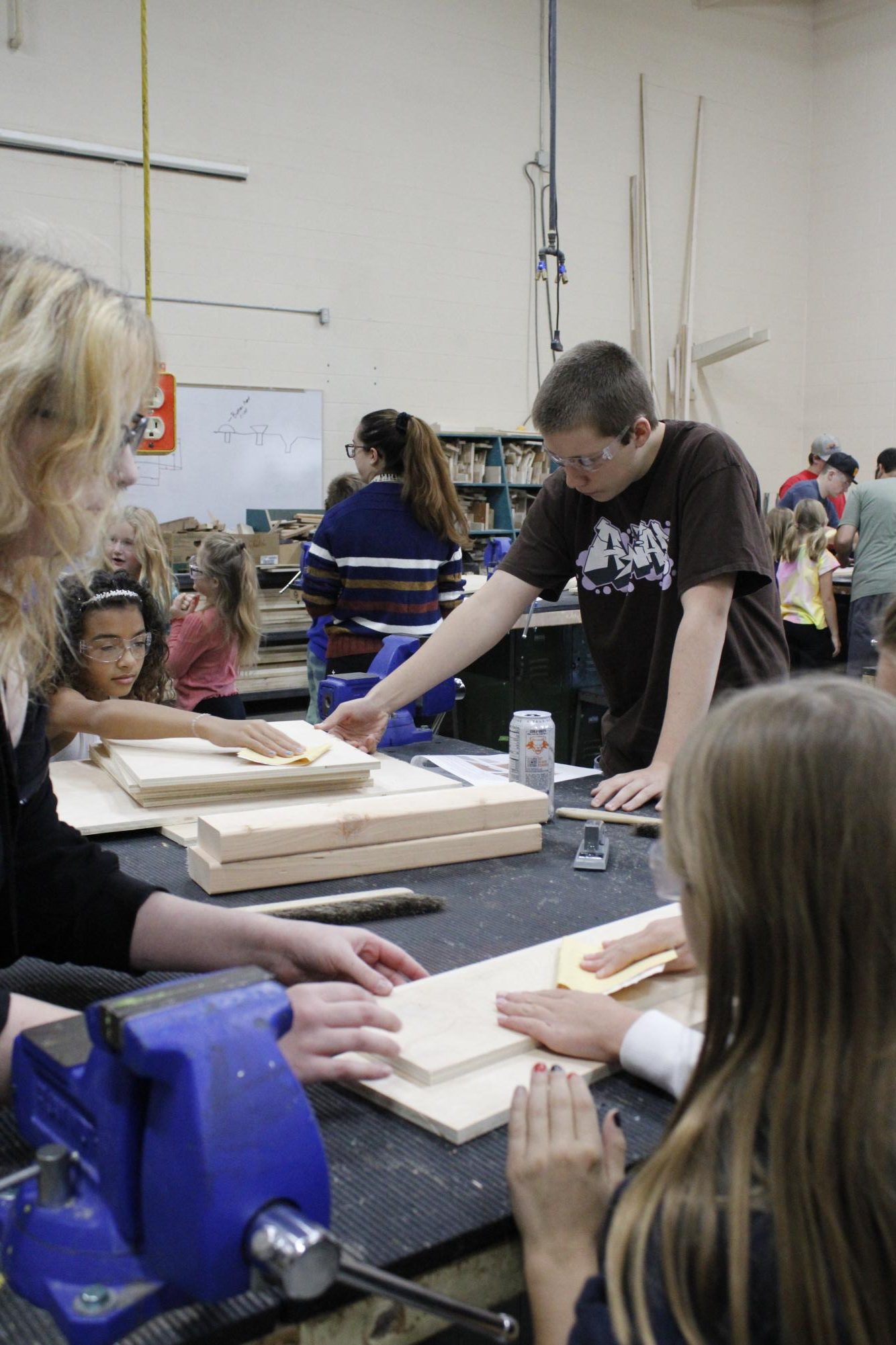 Tanglewood elementary visits DHS (Photos by Lilly Macormac)