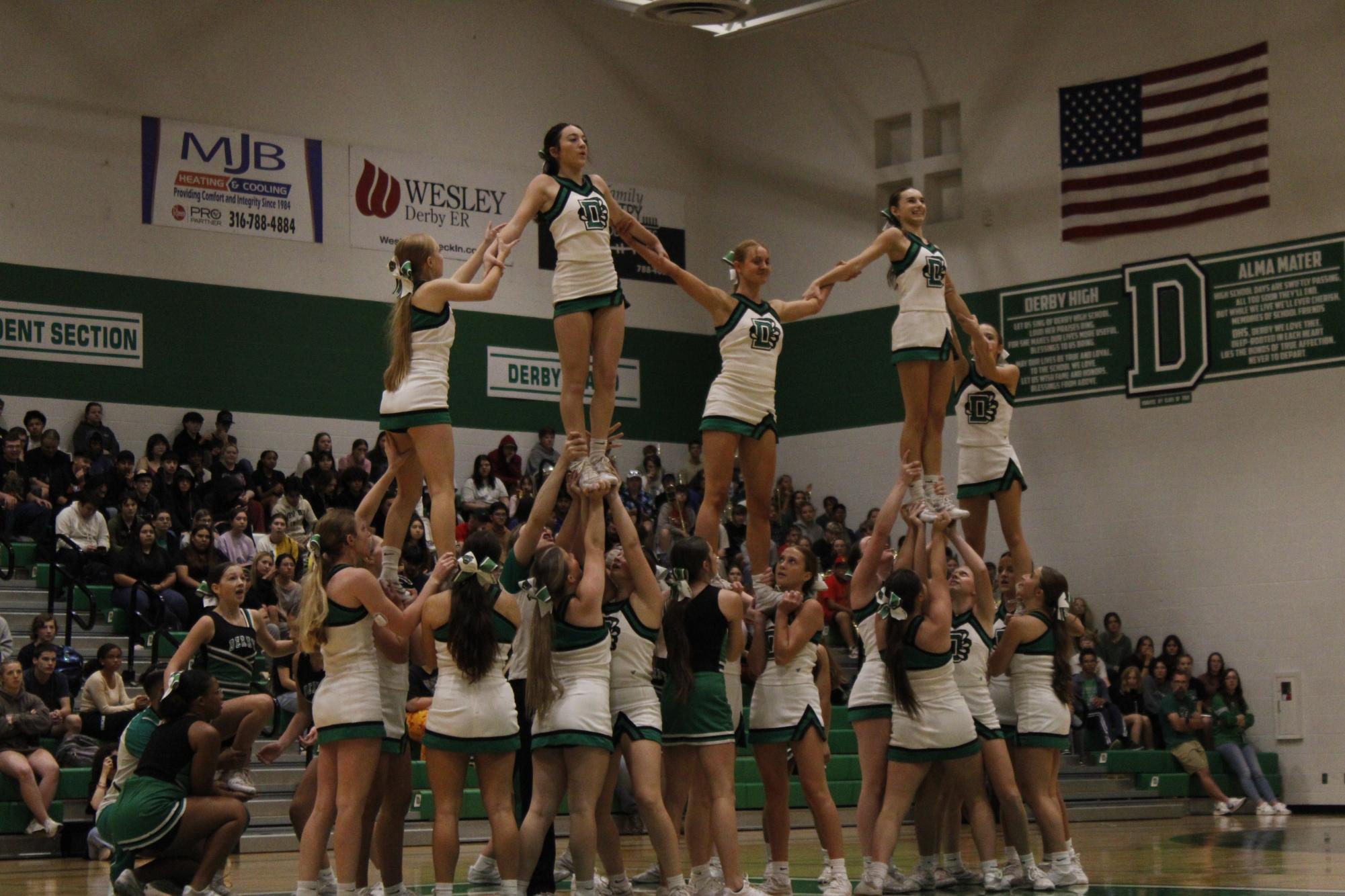 Homecoming pep assembly (Photos by Madison Quade)