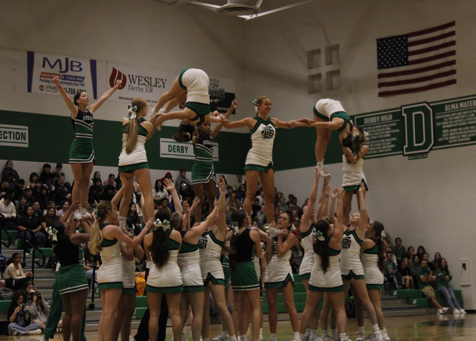 Homecoming pep assembly (Photos by Madison Quade)