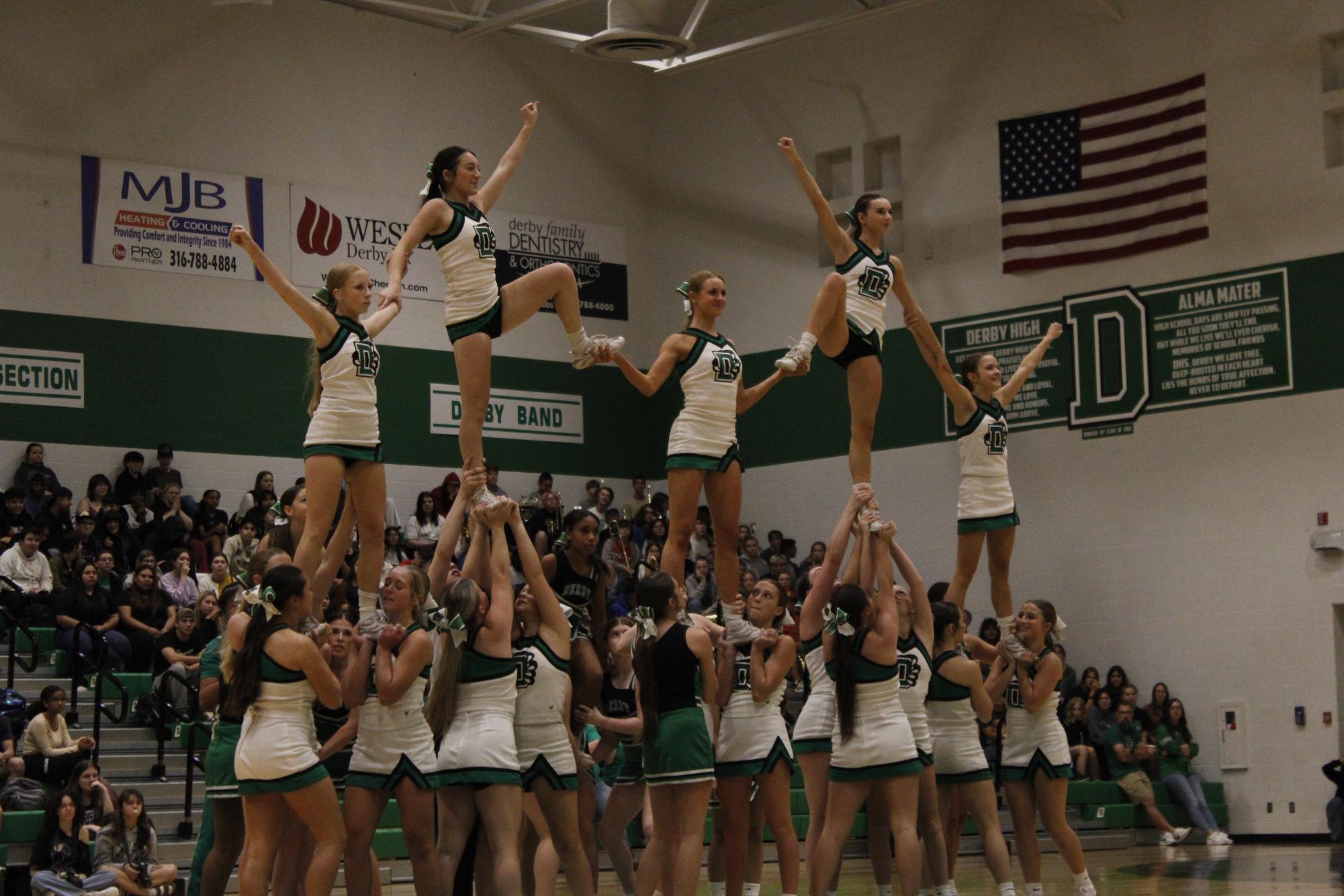 Homecoming pep assembly (Photos by Madison Quade)