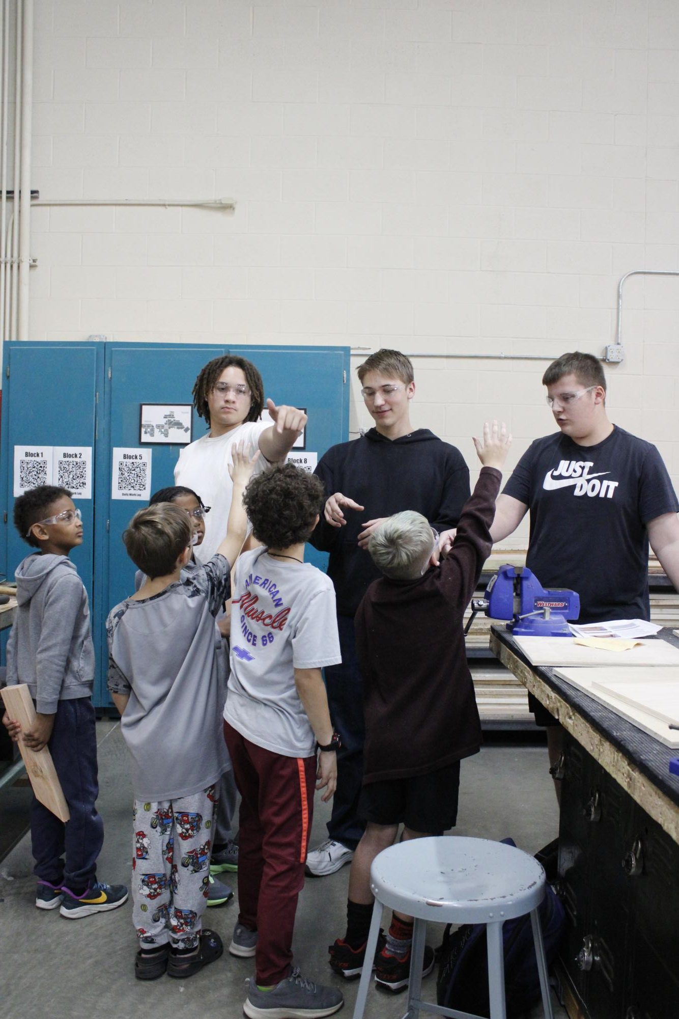 Tanglewood elementary visits DHS (Photos by Lilly Macormac)