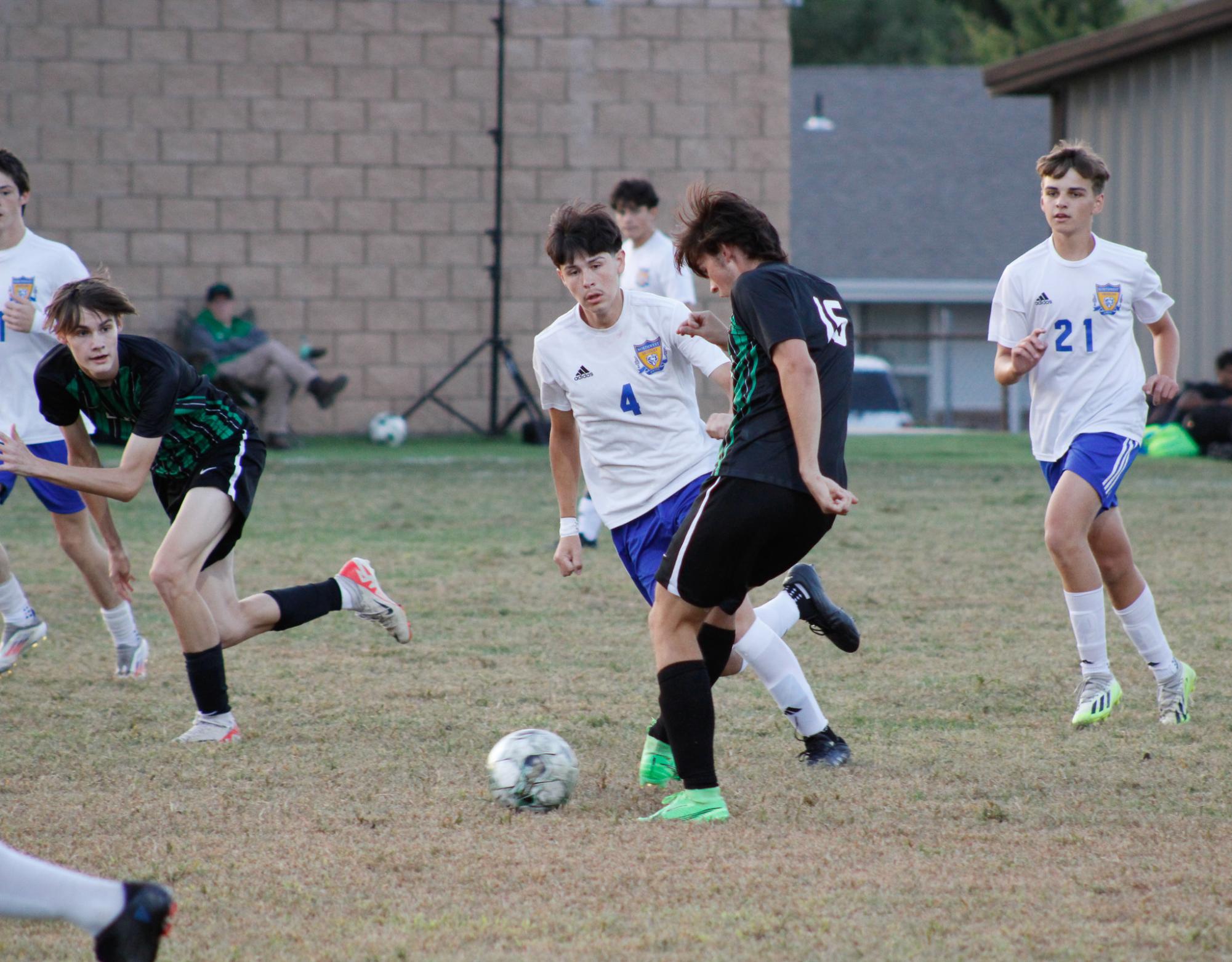 Boys varsity soccer vs. NorthWest (Photos by Ava Mbawuike)