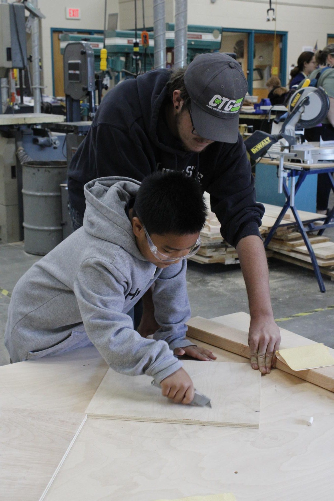 Tanglewood elementary visits DHS (Photos by Lilly Macormac)