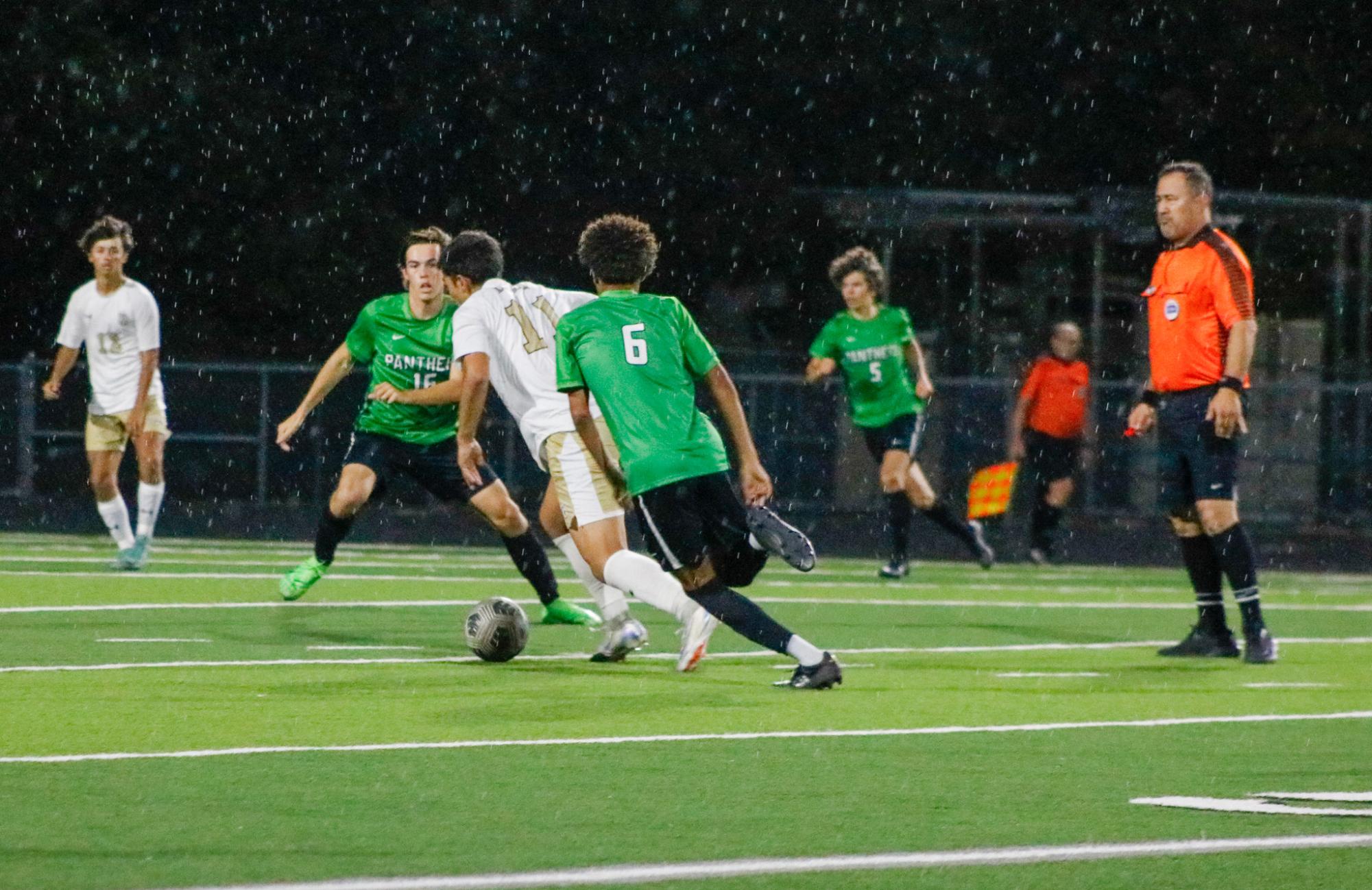 Senior Varsity Boys soccer vs. Maize South (Photos by Delainey Stephenson)