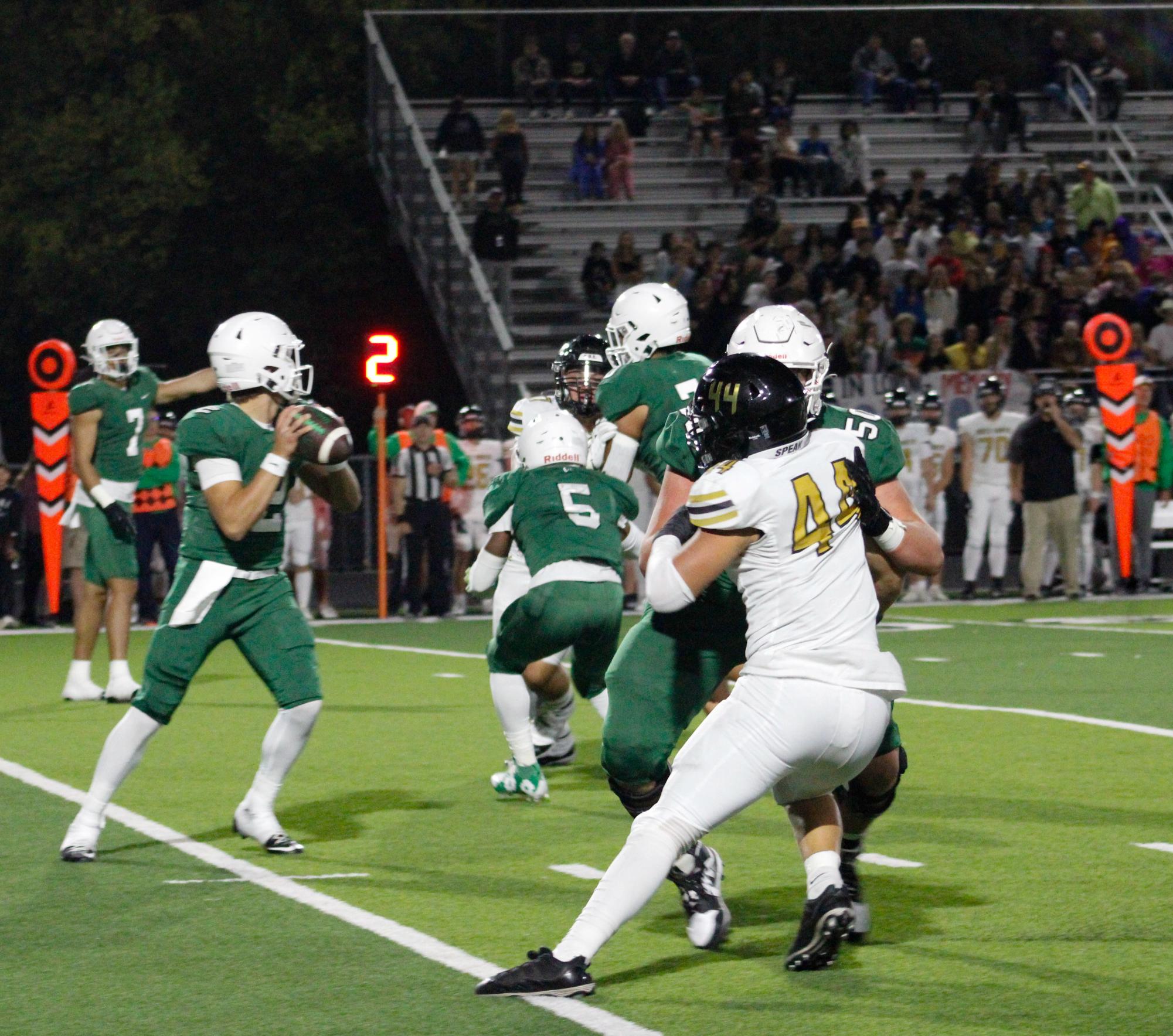 Football vs Maize south (Photos by Holly Bookout)