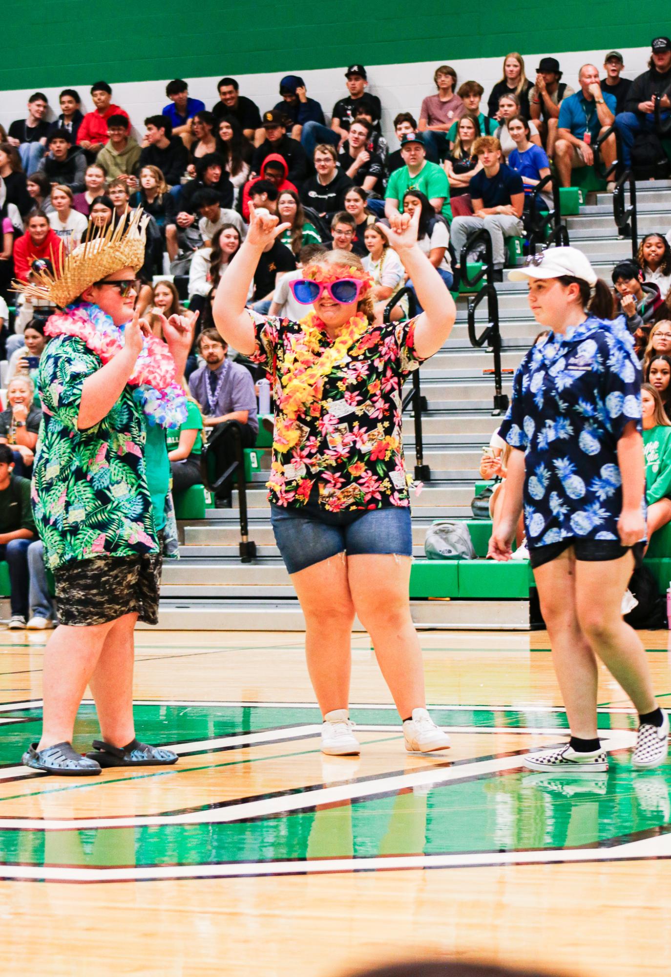 Homecoming pep assembly (Photos by Ava Mbawuike)