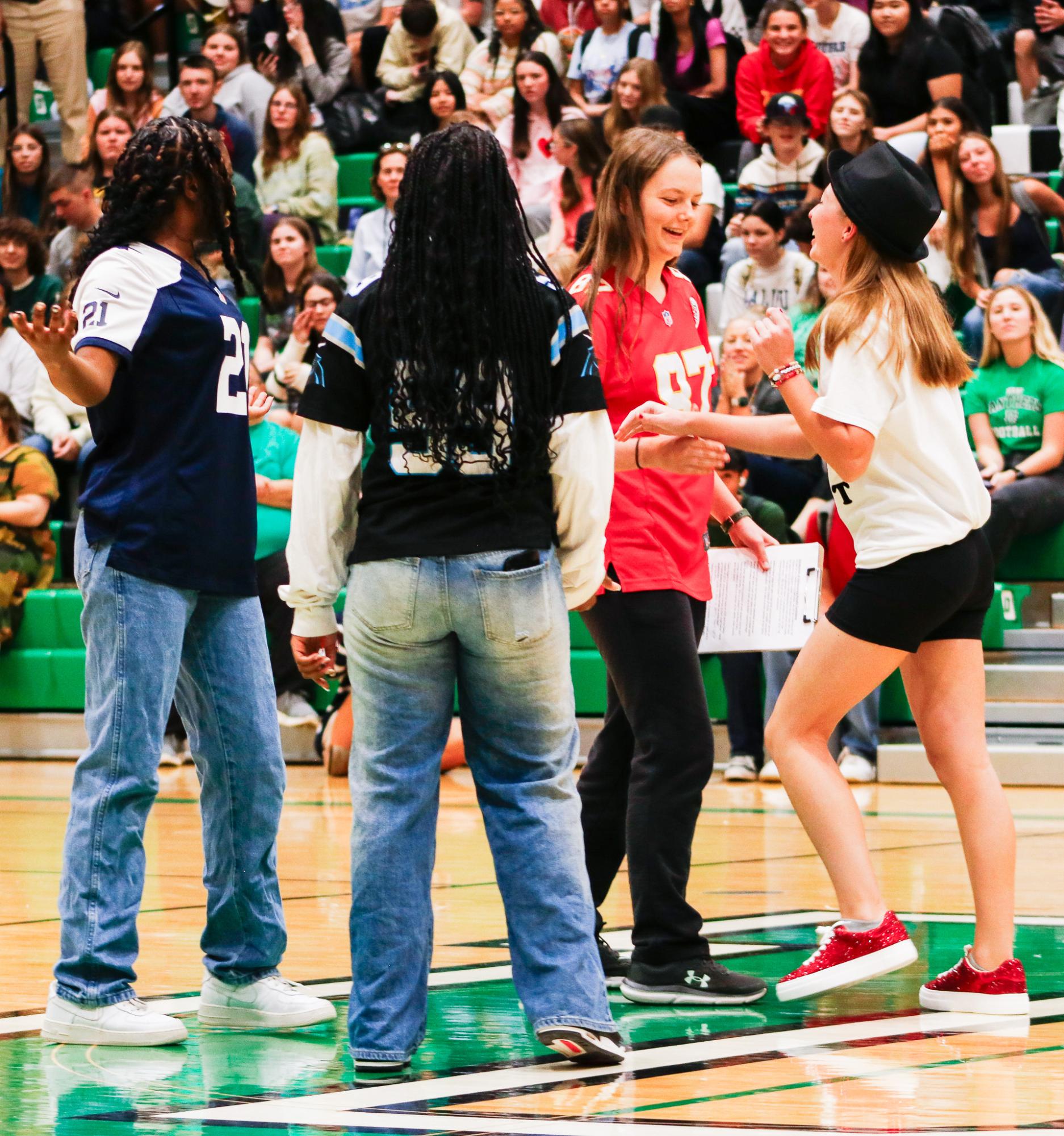 Homecoming pep assembly (Photos by Ava Mbawuike)