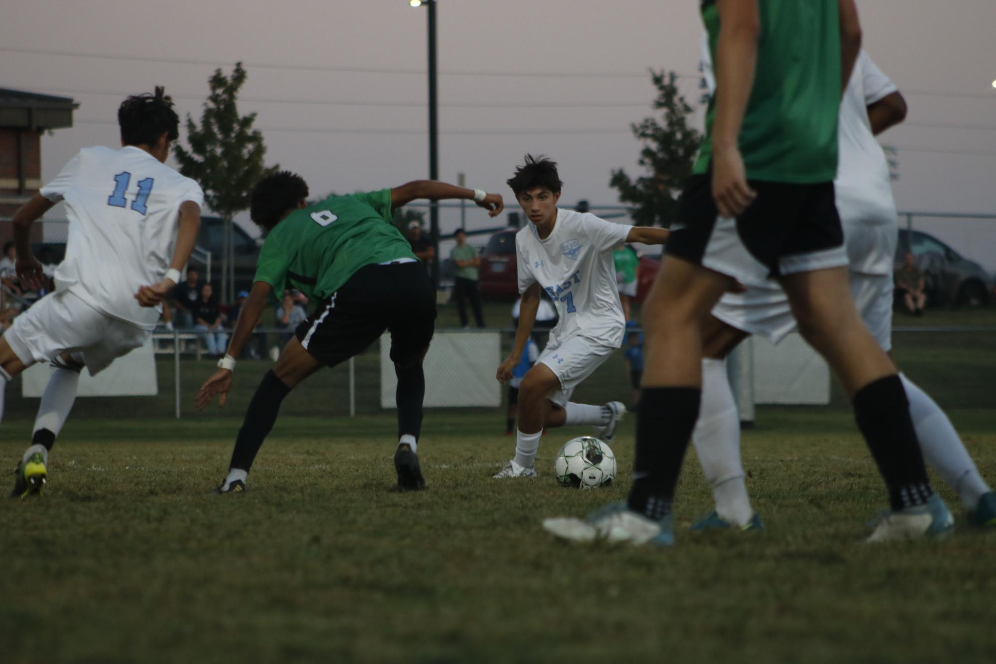 Boys Varsity Soccer vs. East (Photos by Olivia Waugh)