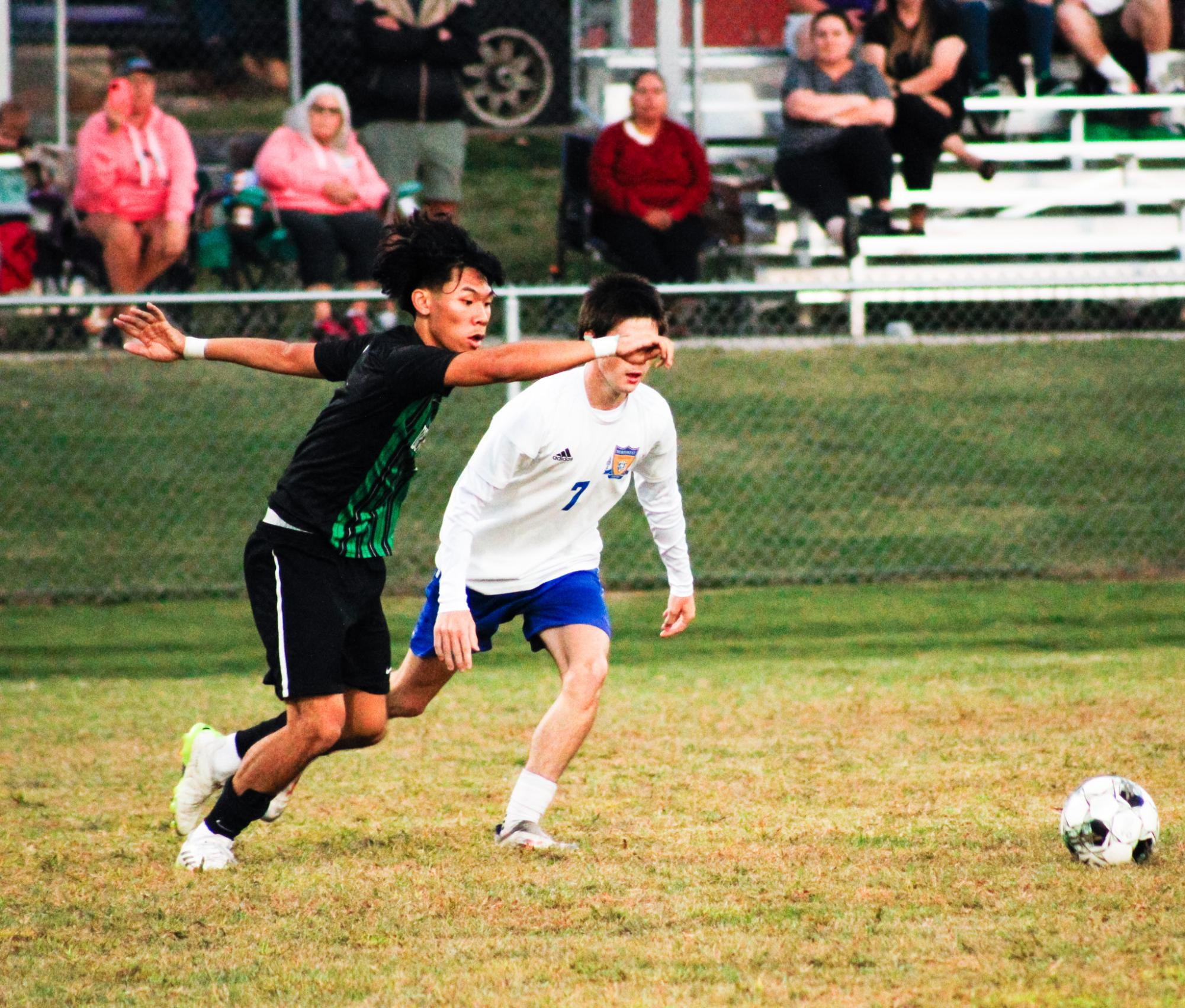 Boys varsity soccer vs. NorthWest (Photos by Ava Mbawuike)